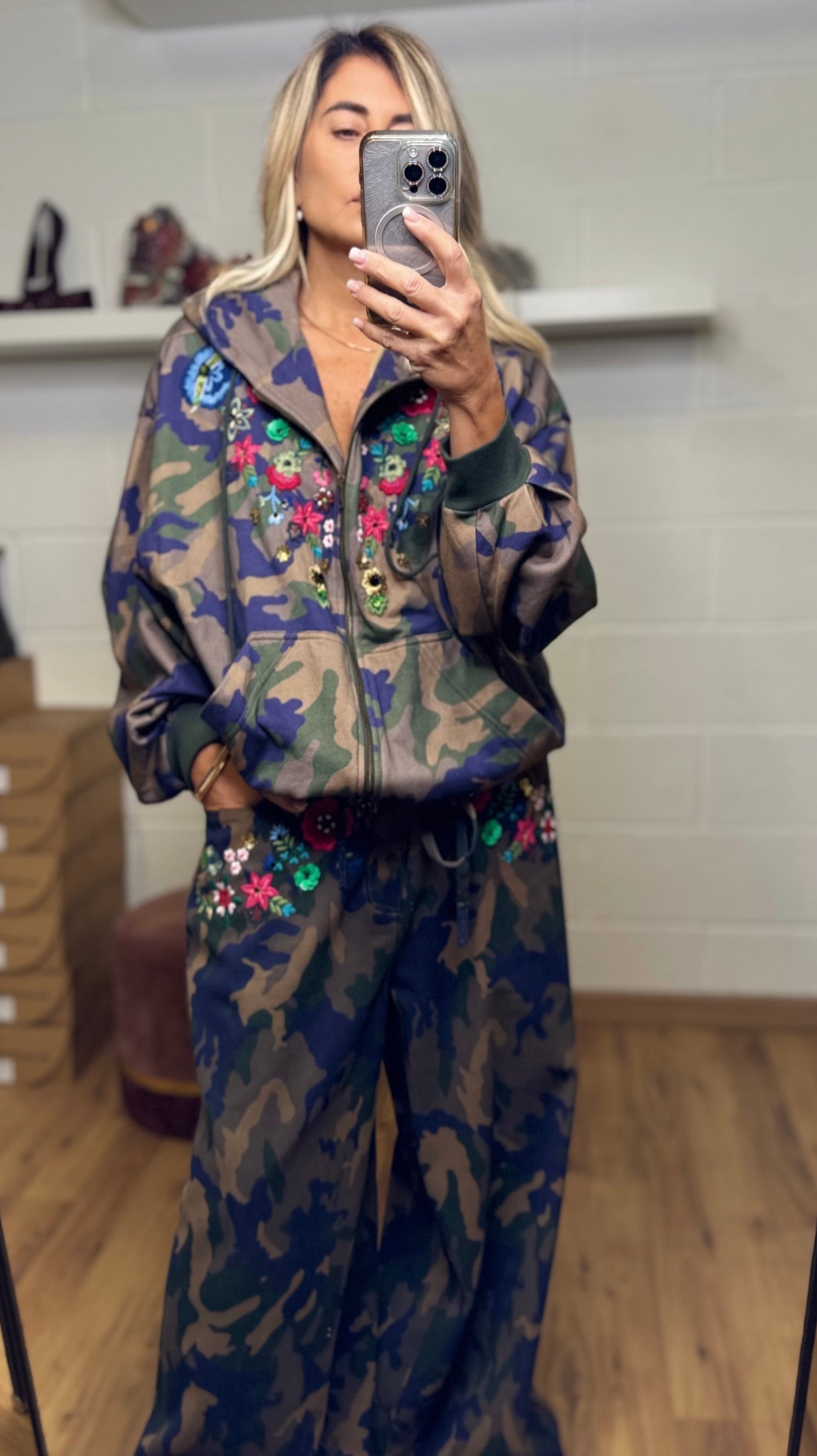 Front Street. Panta camouflage