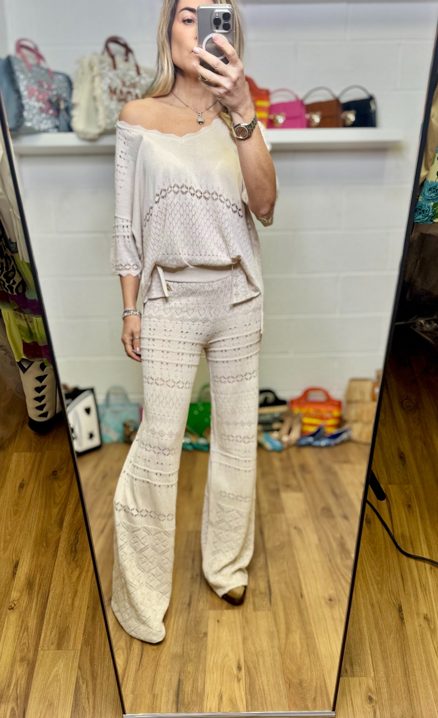 Akep. Pantalone in maglia-70%