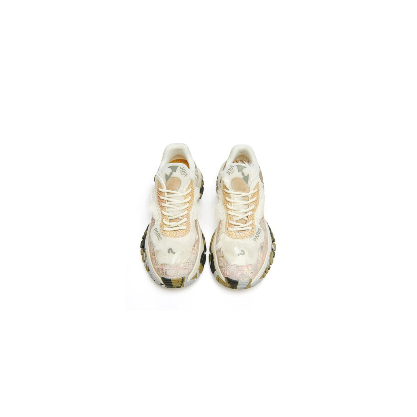 Joia Paris. Sneakers white gold