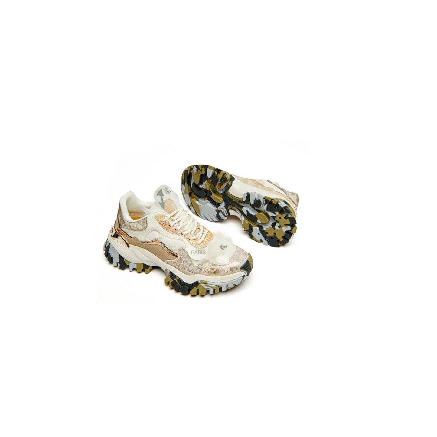Joia Paris. Sneakers white gold