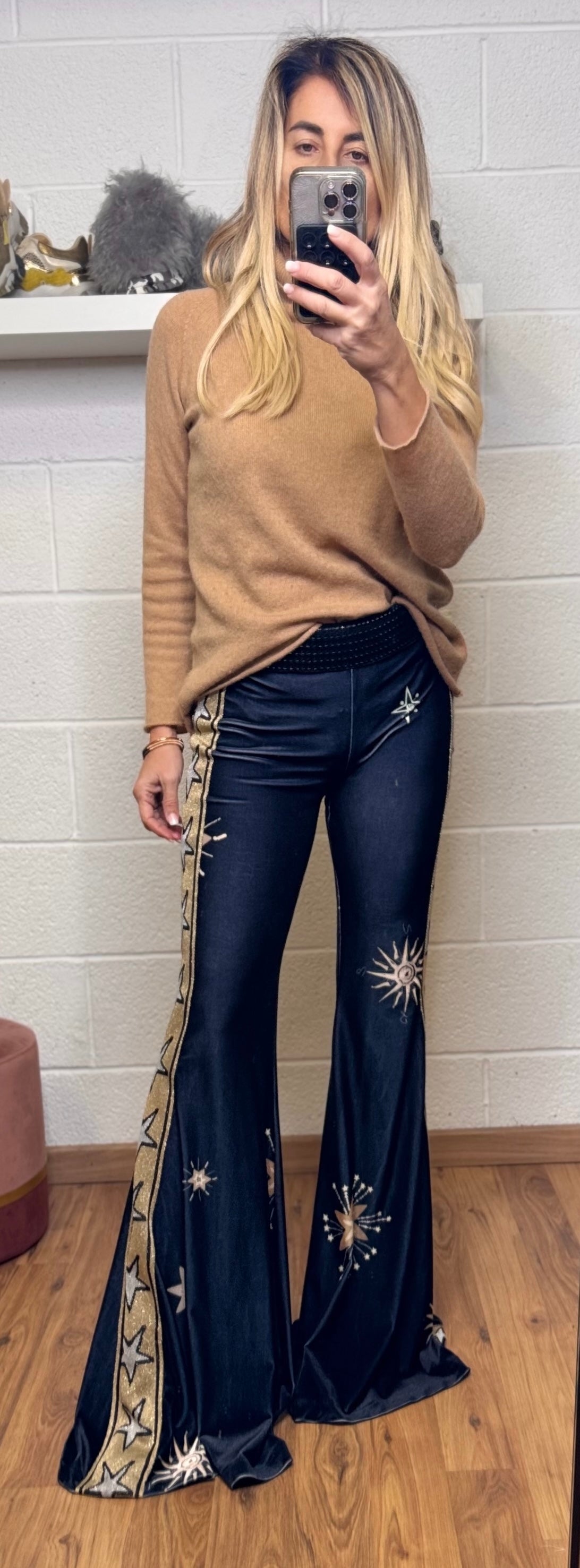 Bellavitis. Panta a ruota blu