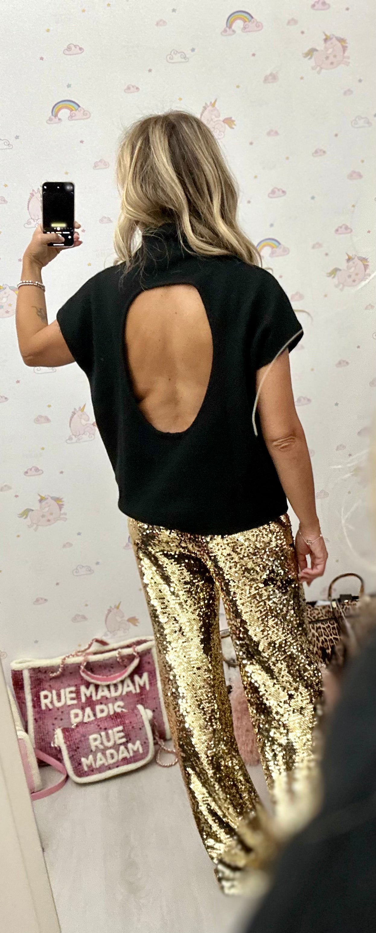 Karma koma. Pantalone oro
