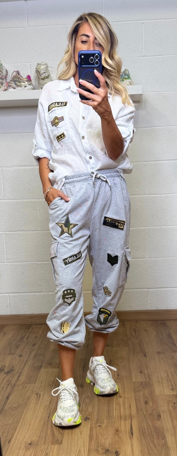 Eva Boutique 21, Abpink. Pantalone Cargo Jogger
Custom - Pezzo Unico-50%