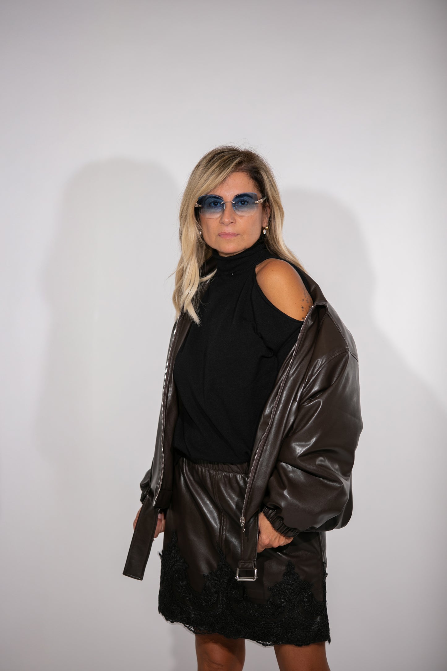 Le Streghe. Bomber cioccolato