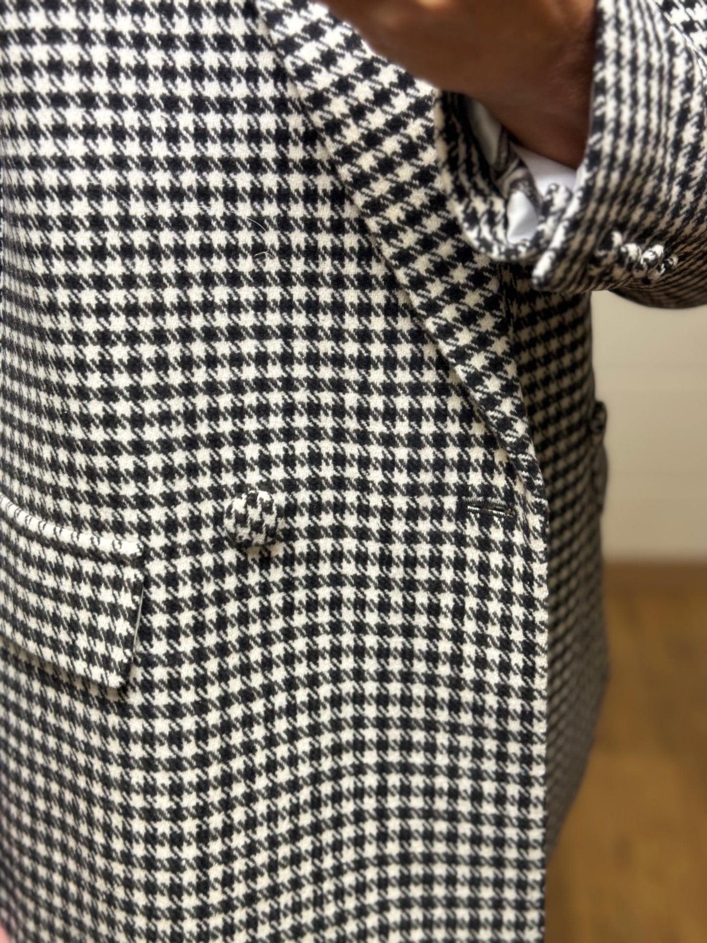 Mimi et mama. Blazer pied de poule