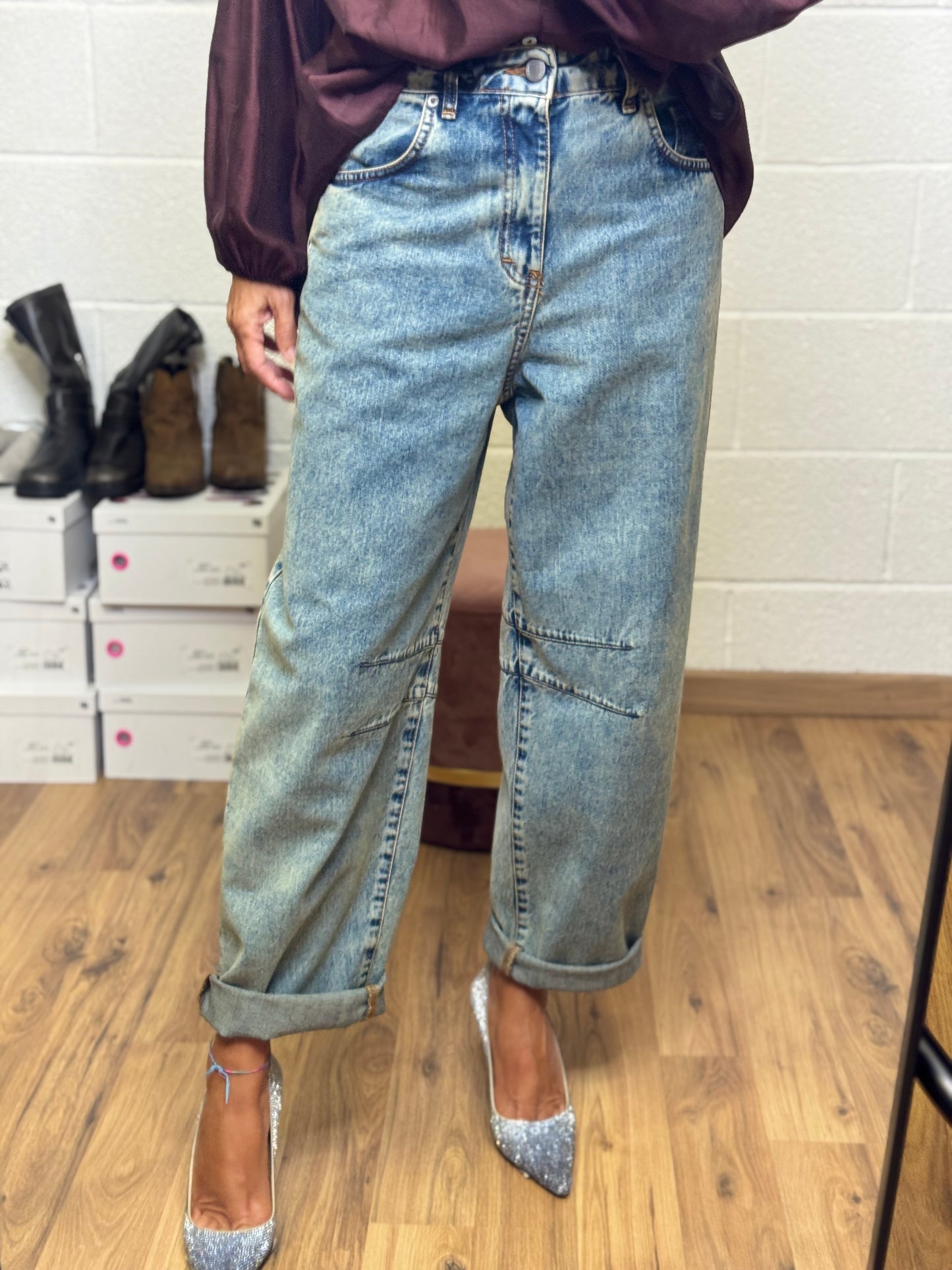 Le streghe denim. Jeans balloon