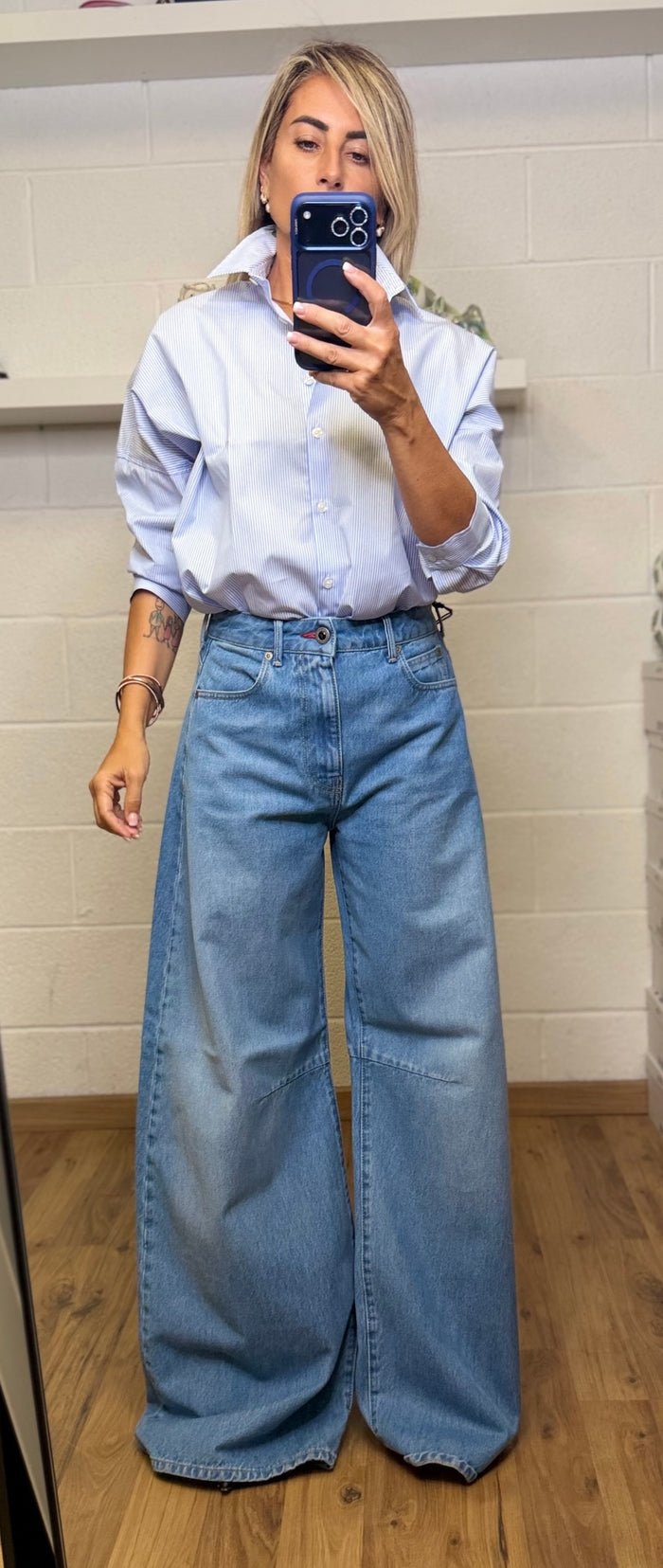 Eva Boutique 21, DB soul . Denim Ultra Wide Leg Denim-30%
