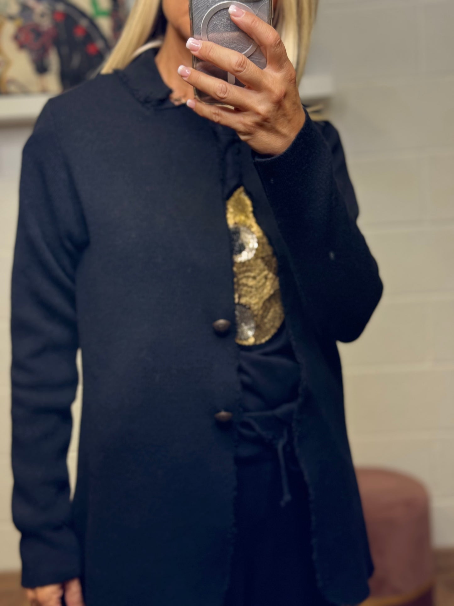 Front Street. Blazer con teddy