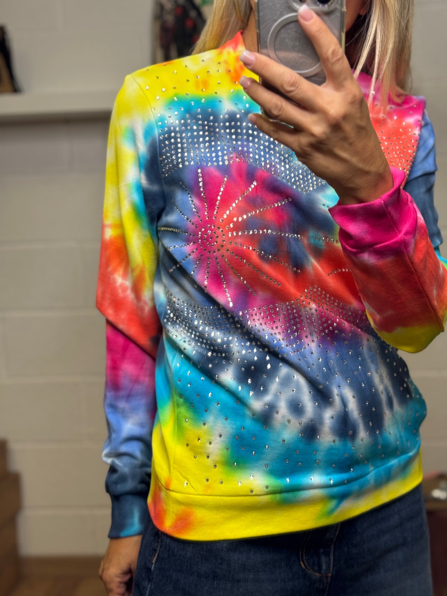 11loveisglamour. Felpa tie-dye-60%