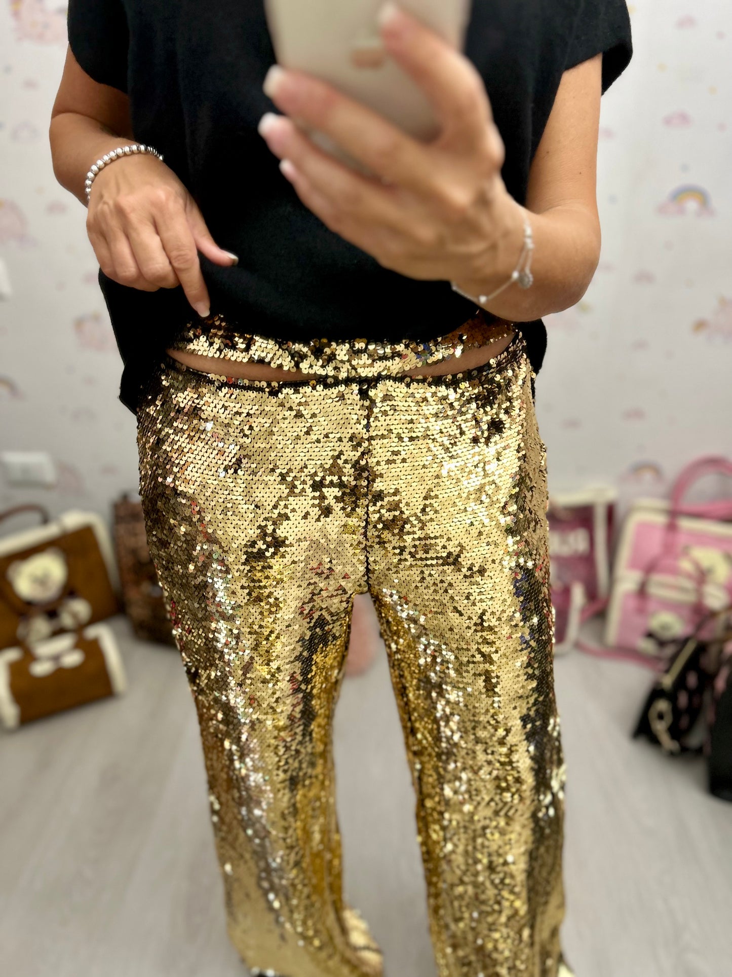 Karma koma. Pantalone oro