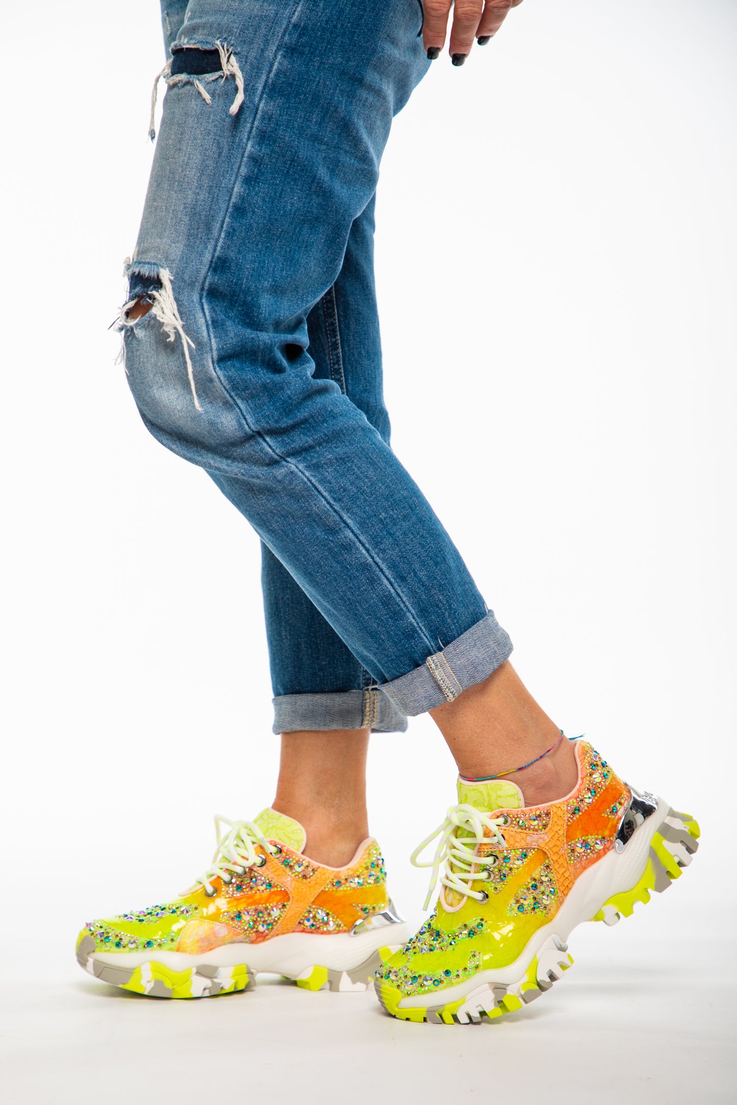 JOIA Paris. Sneakers gialle
