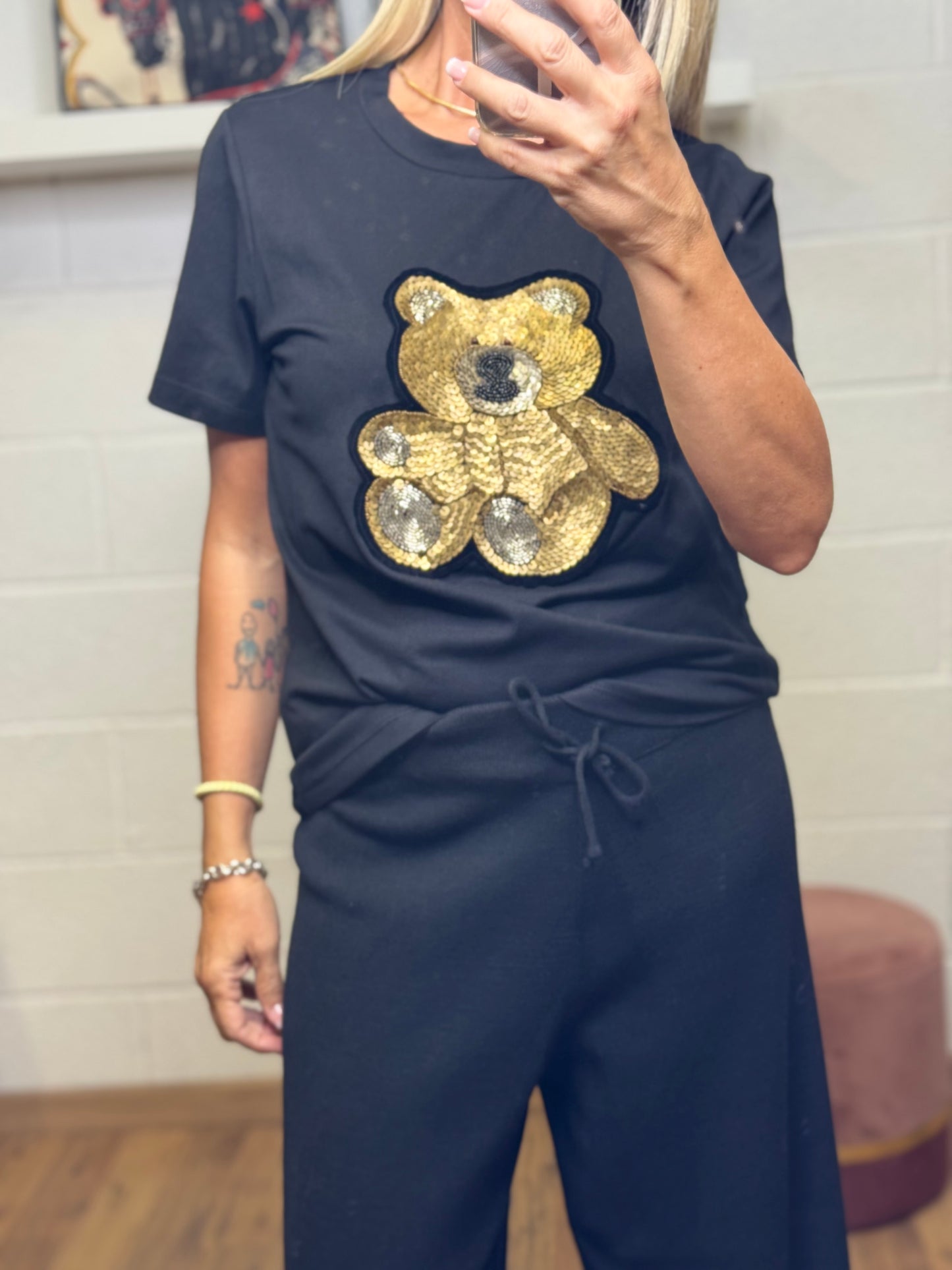 Front Street. T-shirt con teddy