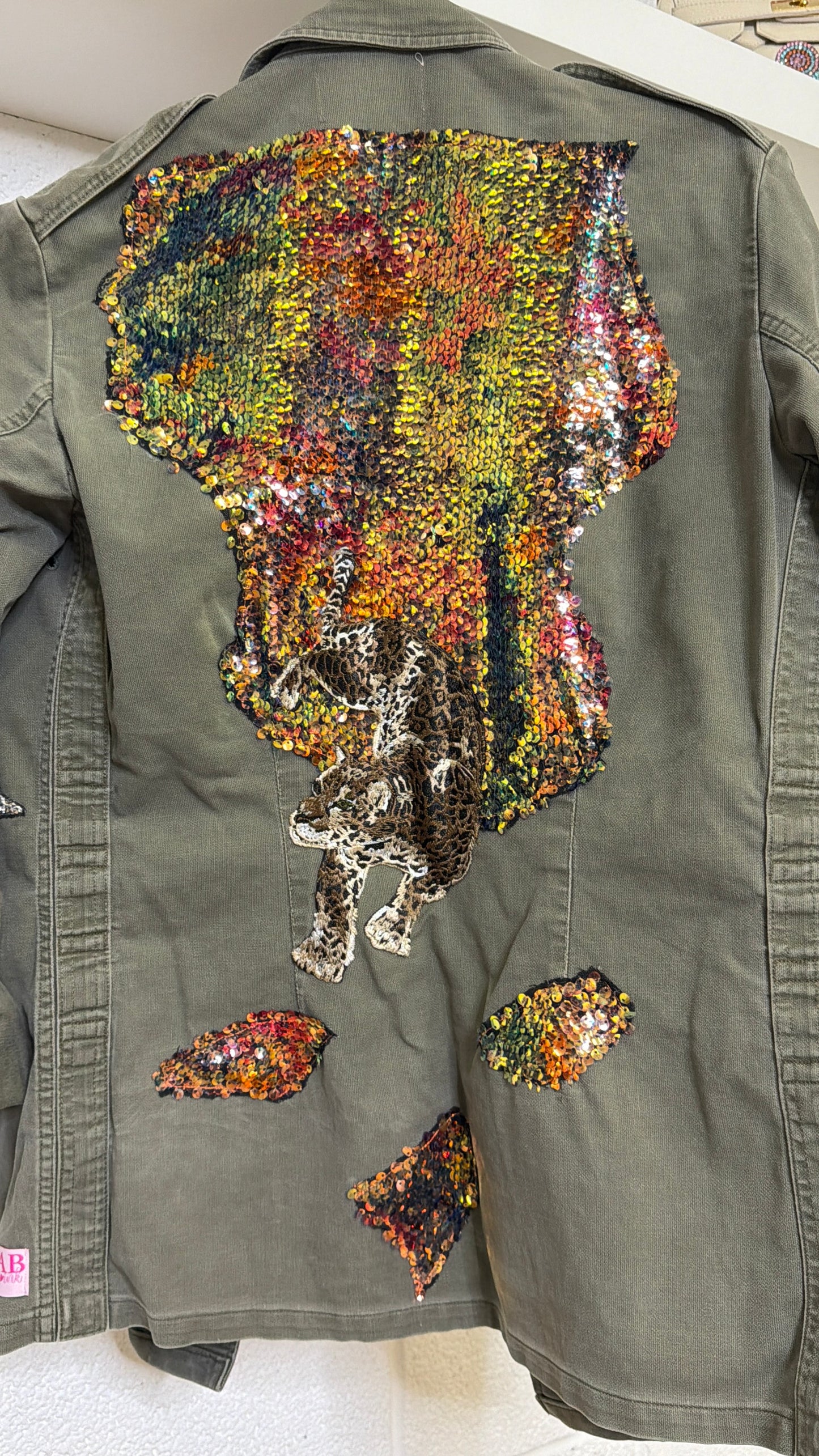 ABpink.Verdina Jungle Sequin