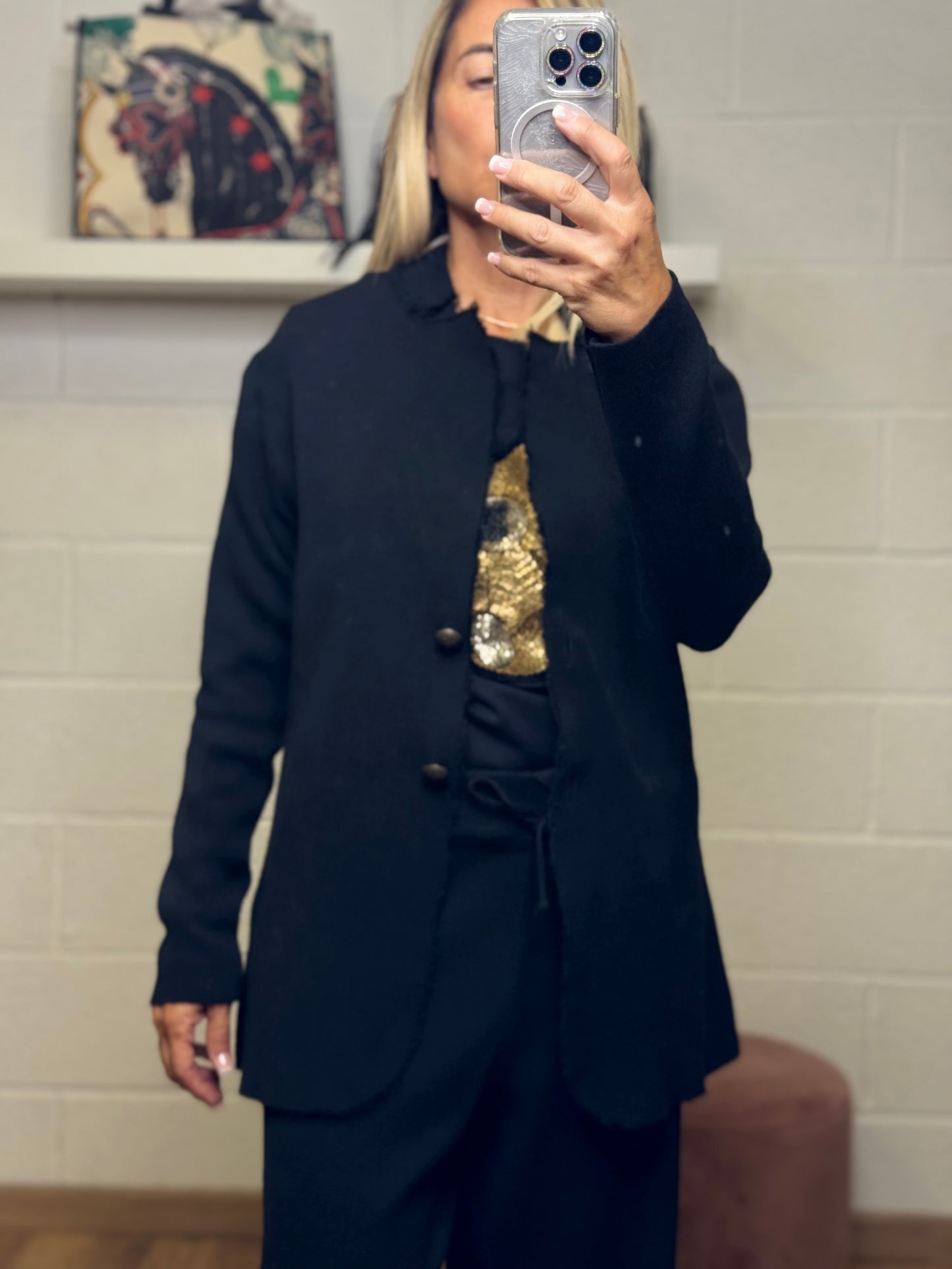 Front Street. Blazer con teddy