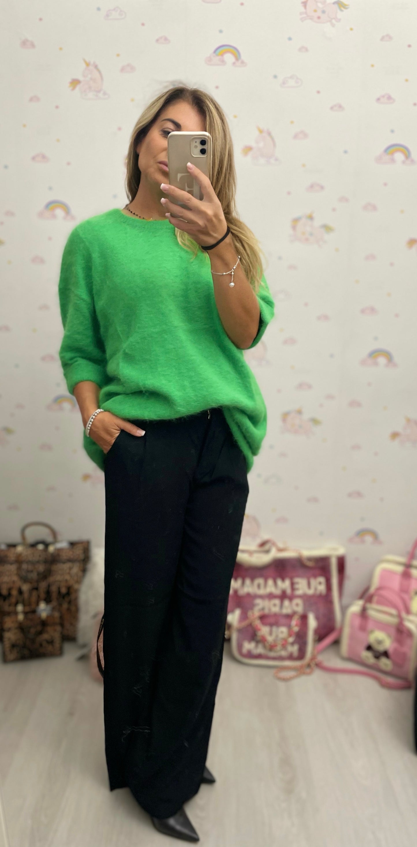 Karma koma. Pantalone nero.-70%