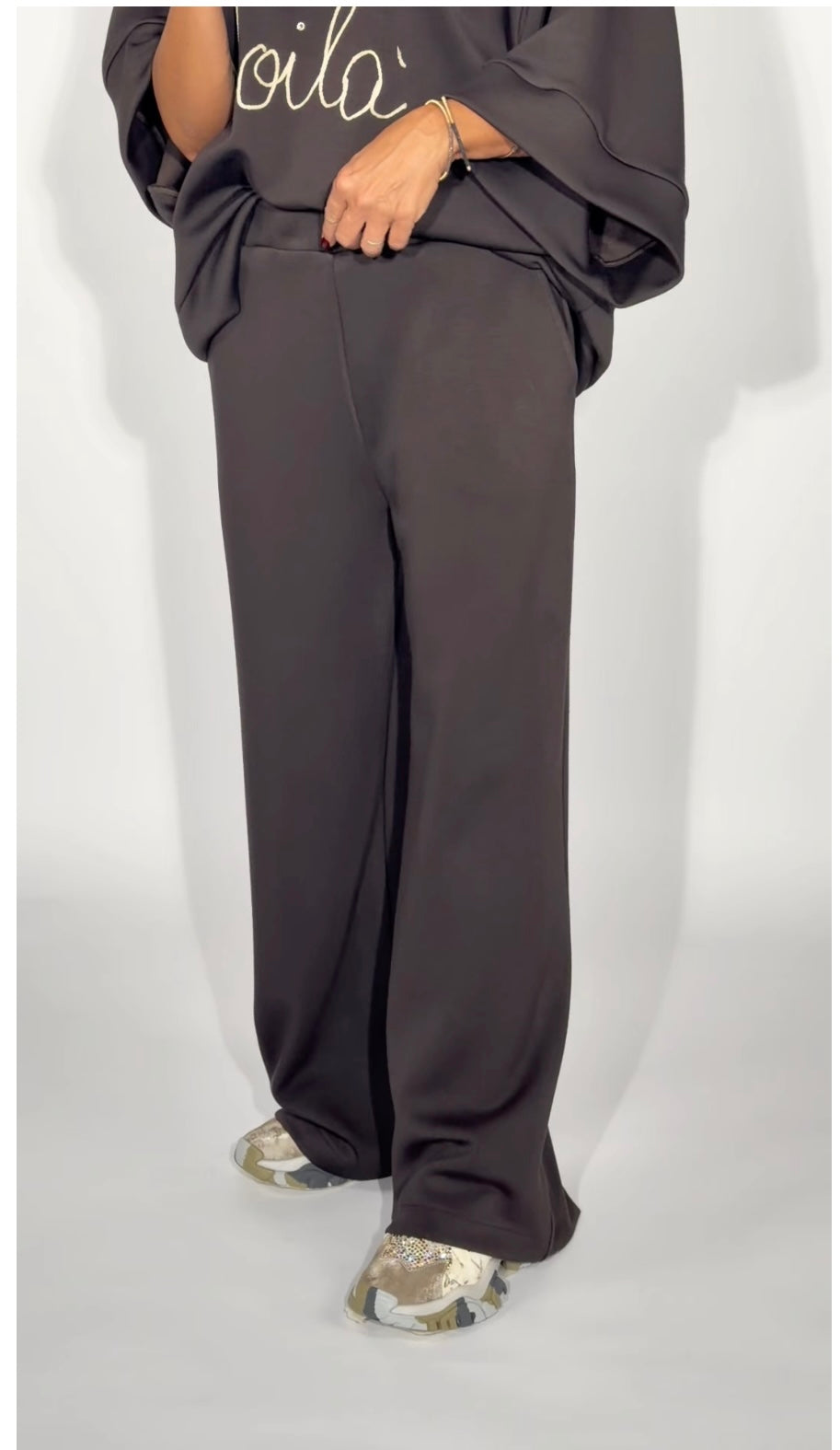 Le Streghe. Pantalone cioccolato