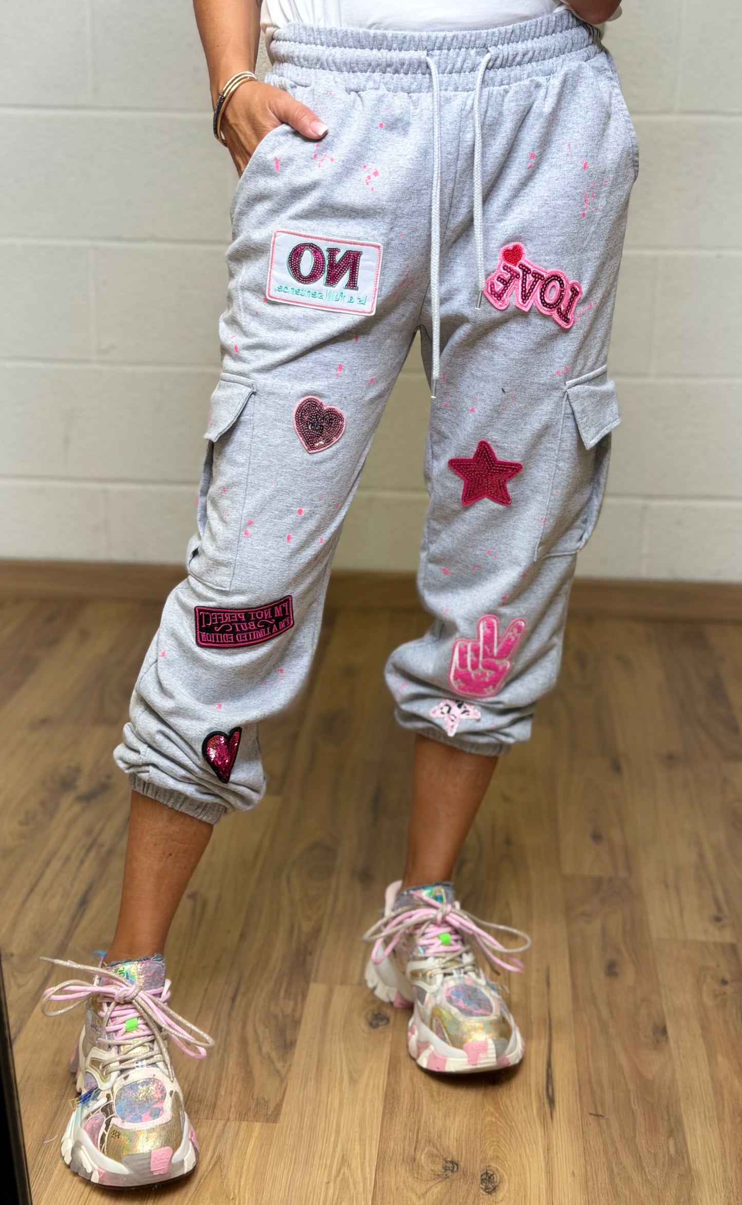 Abpink. Pantalone Cargo Jogger Custom – Pezzo Unico