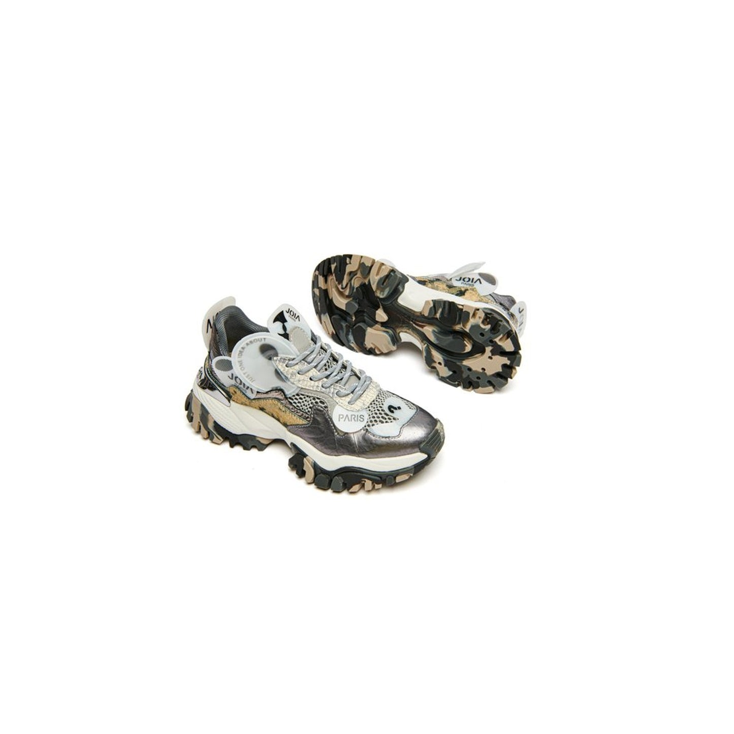 Joia Paris. Sneakers silver