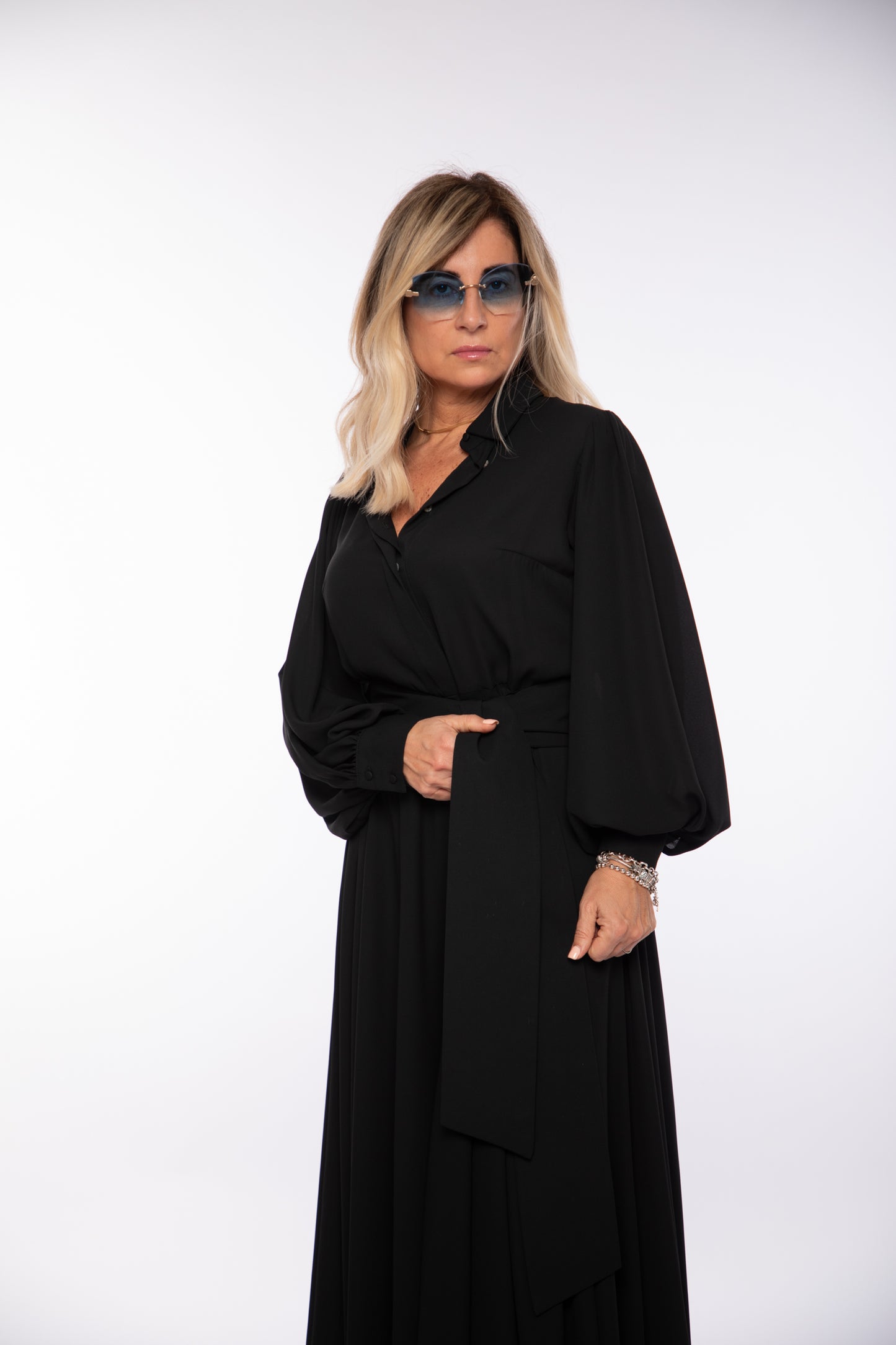 Mimietmama. Abito lungo nero