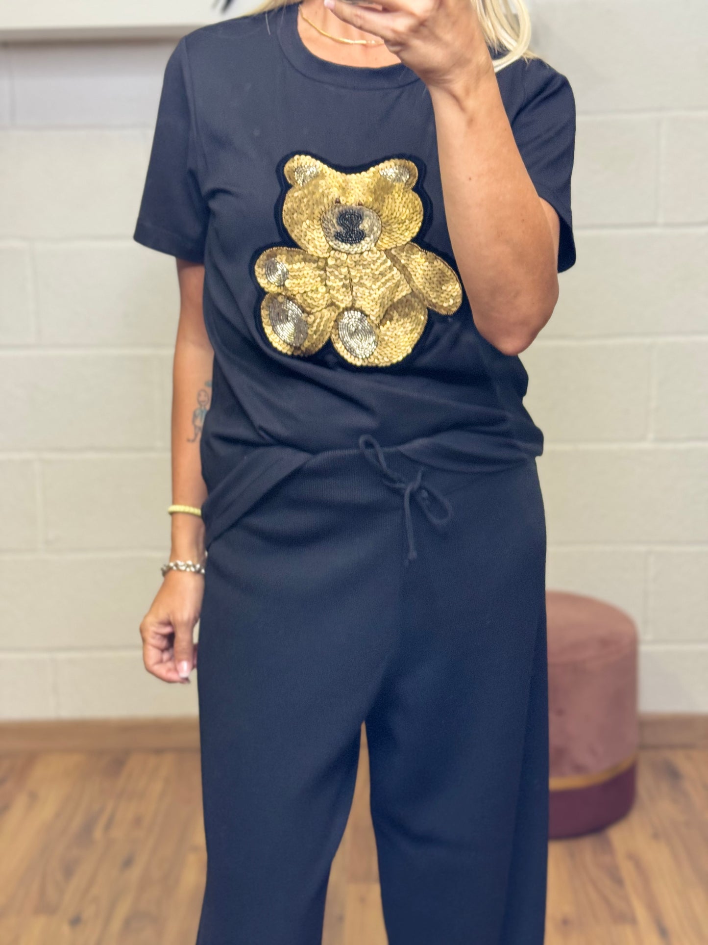 Front Street. T-shirt con teddy