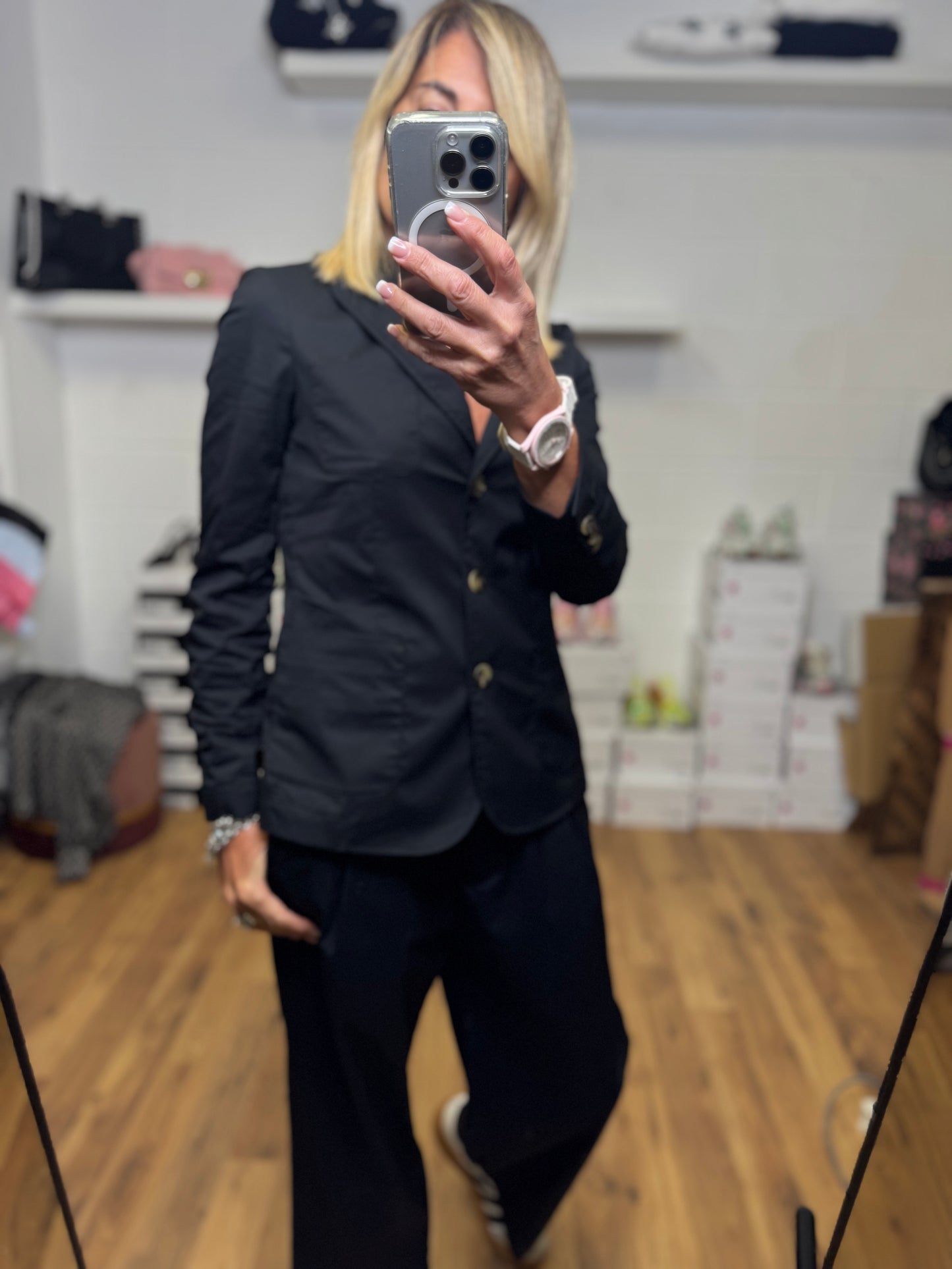 Myths. Blazer nero -70%