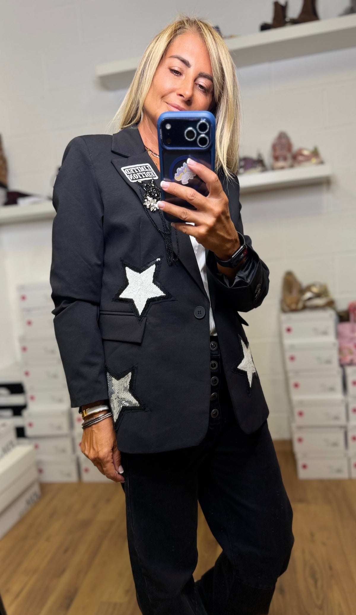 Abpink. Blazer Star Couture – Pezzo Unico