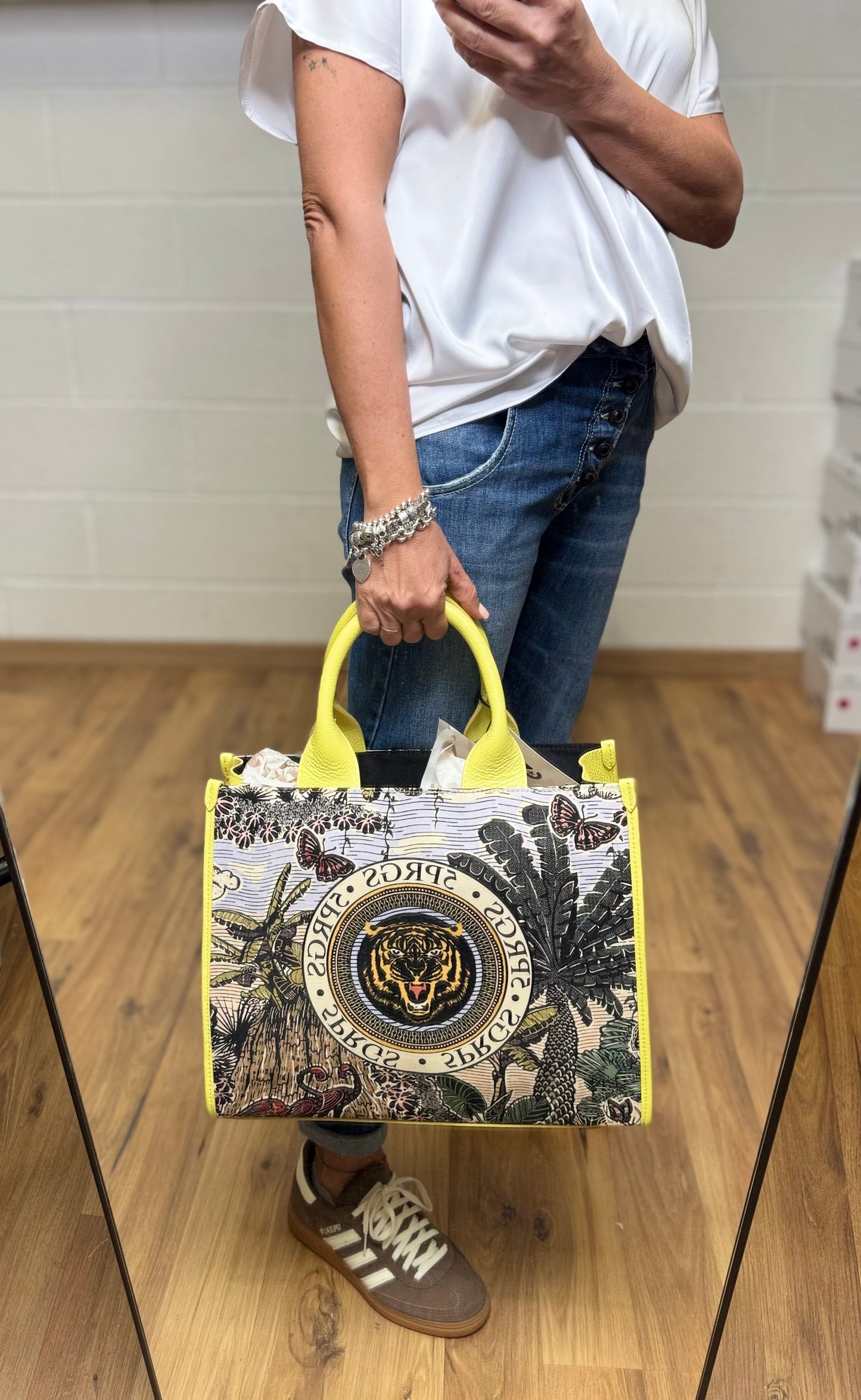 5 Progress. Tote Eden garden multicolor