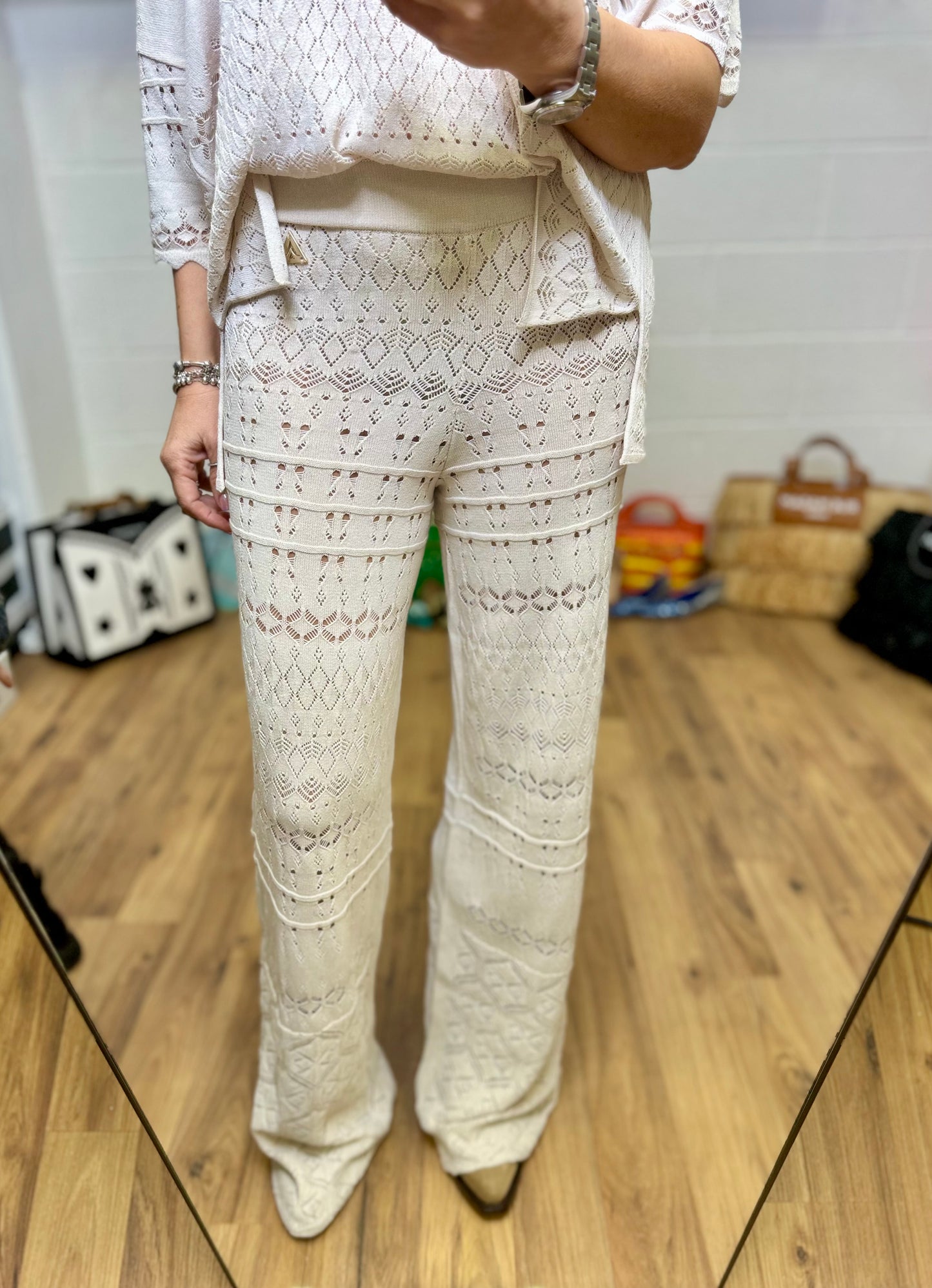 Akep. Pantalone in maglia-70%