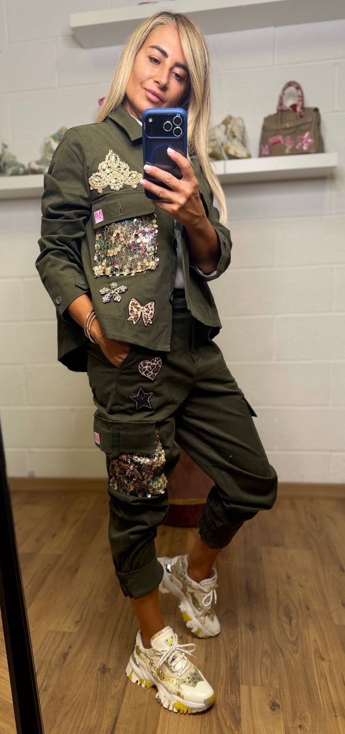 Eva Boutique 21, Abpink. Cherie verde gioiello.