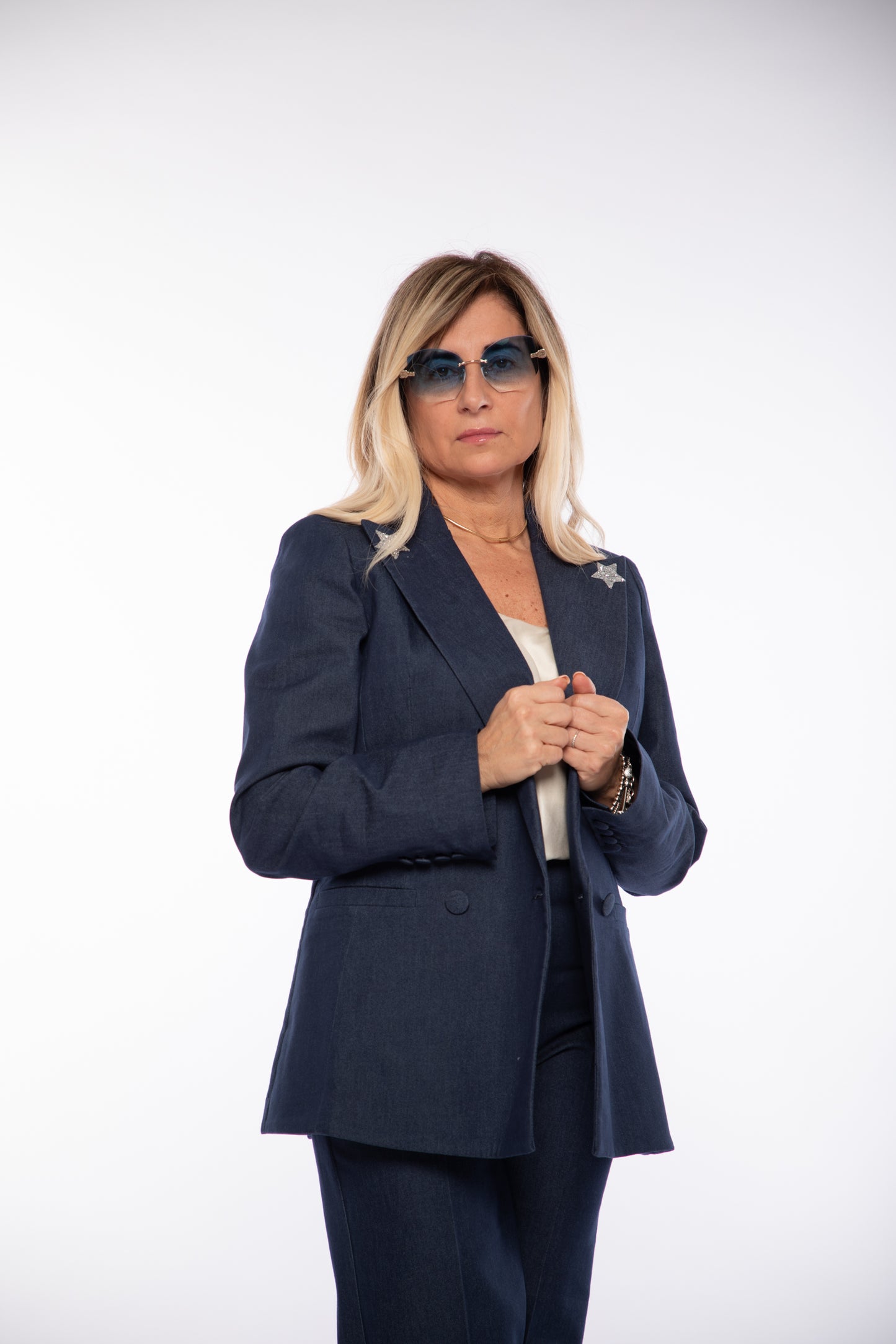 Mimietmama. Blazer in denim