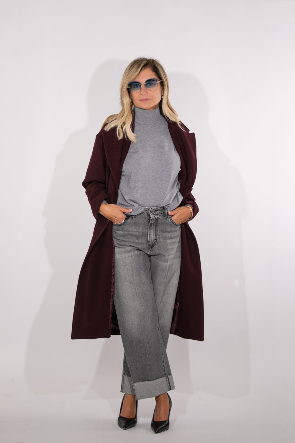 Le Streghe. Denim grigio