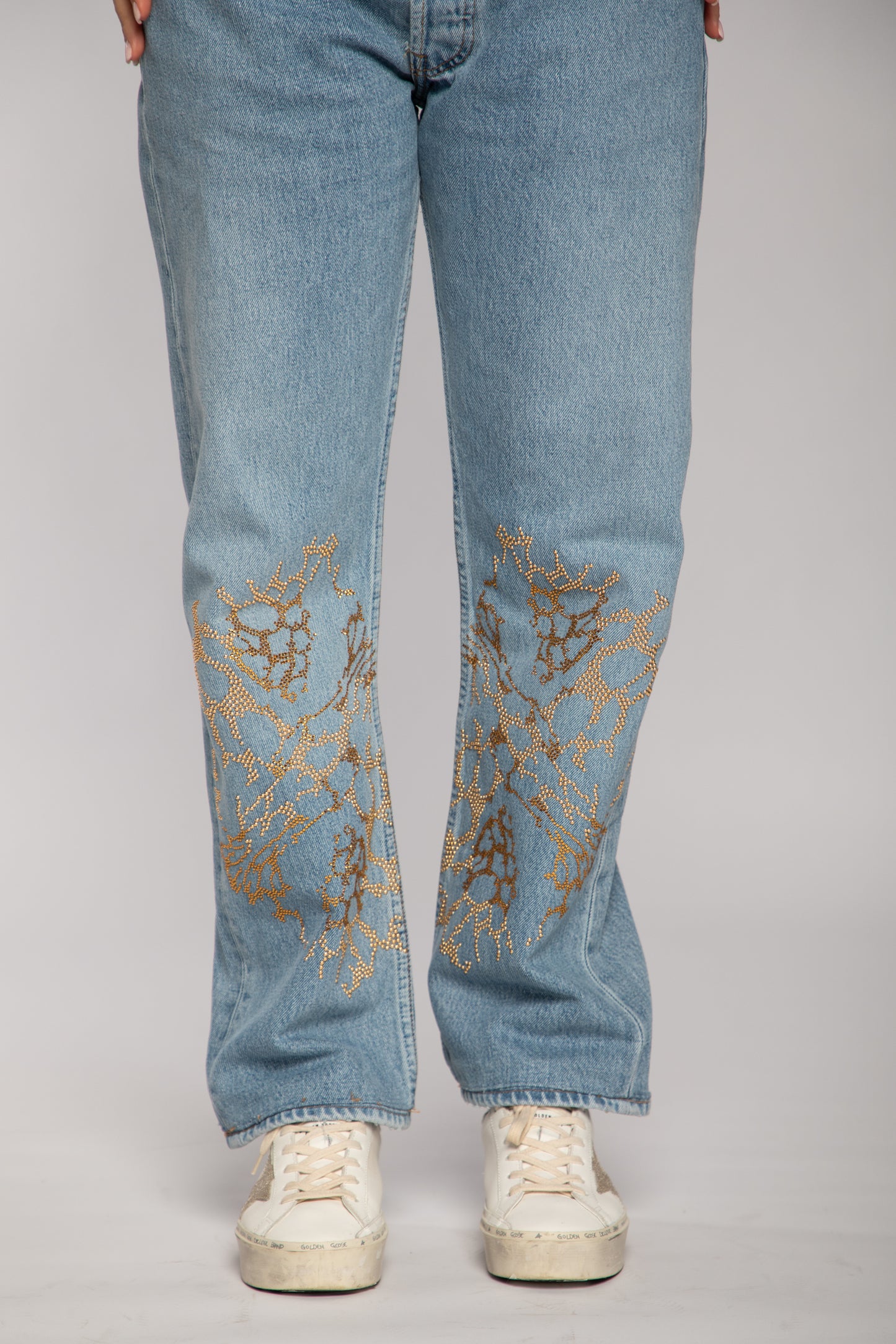 5 Progress. Denim con Swarovski-70%