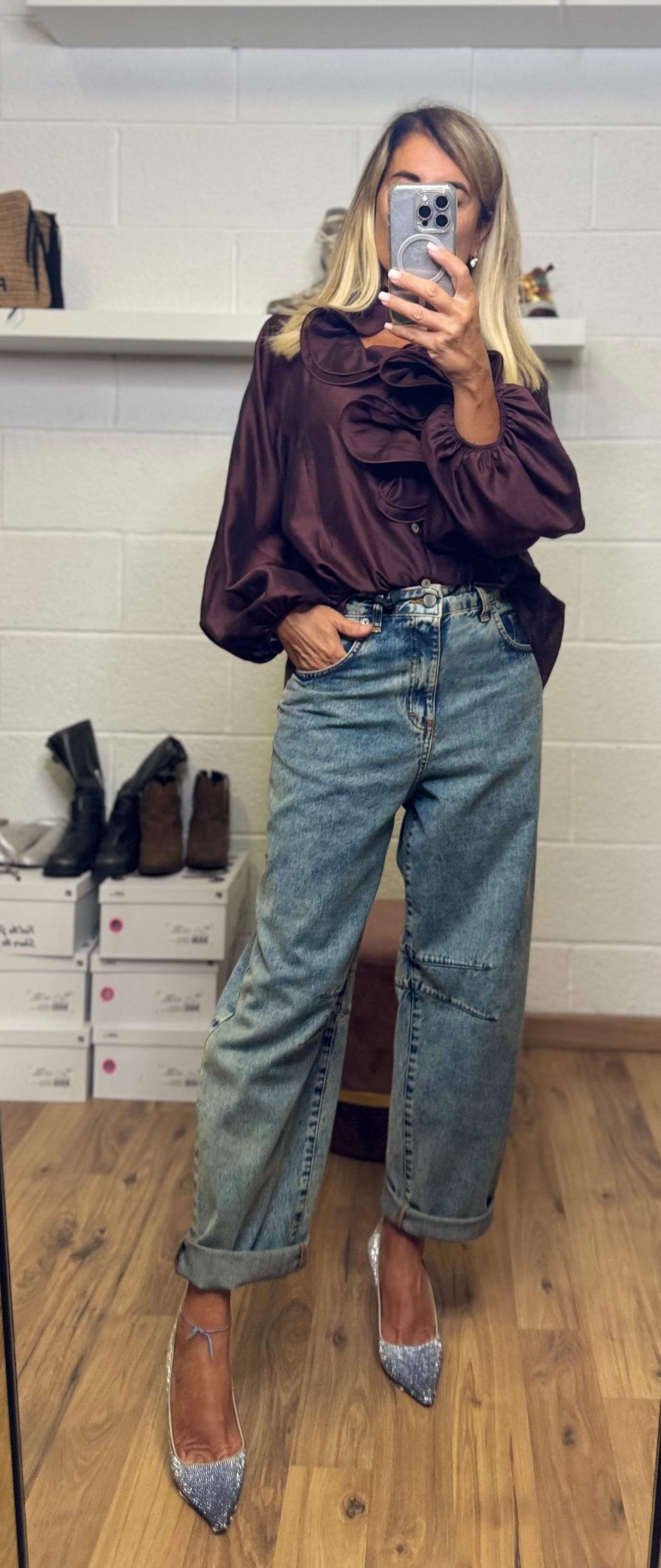 Le streghe denim. Jeans balloon