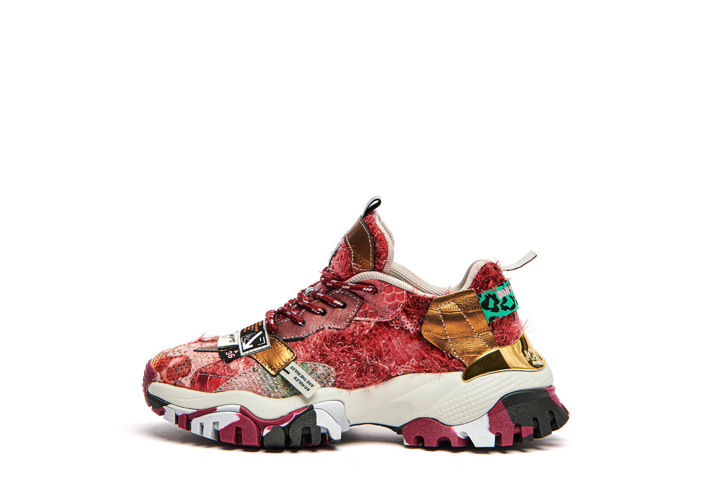 Joia Paris. Sneakers burgundi