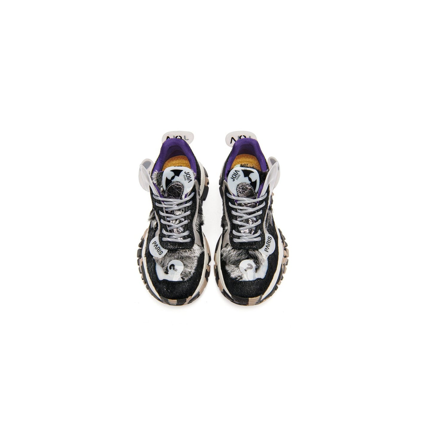 Joia Paris. Sneakers black grey