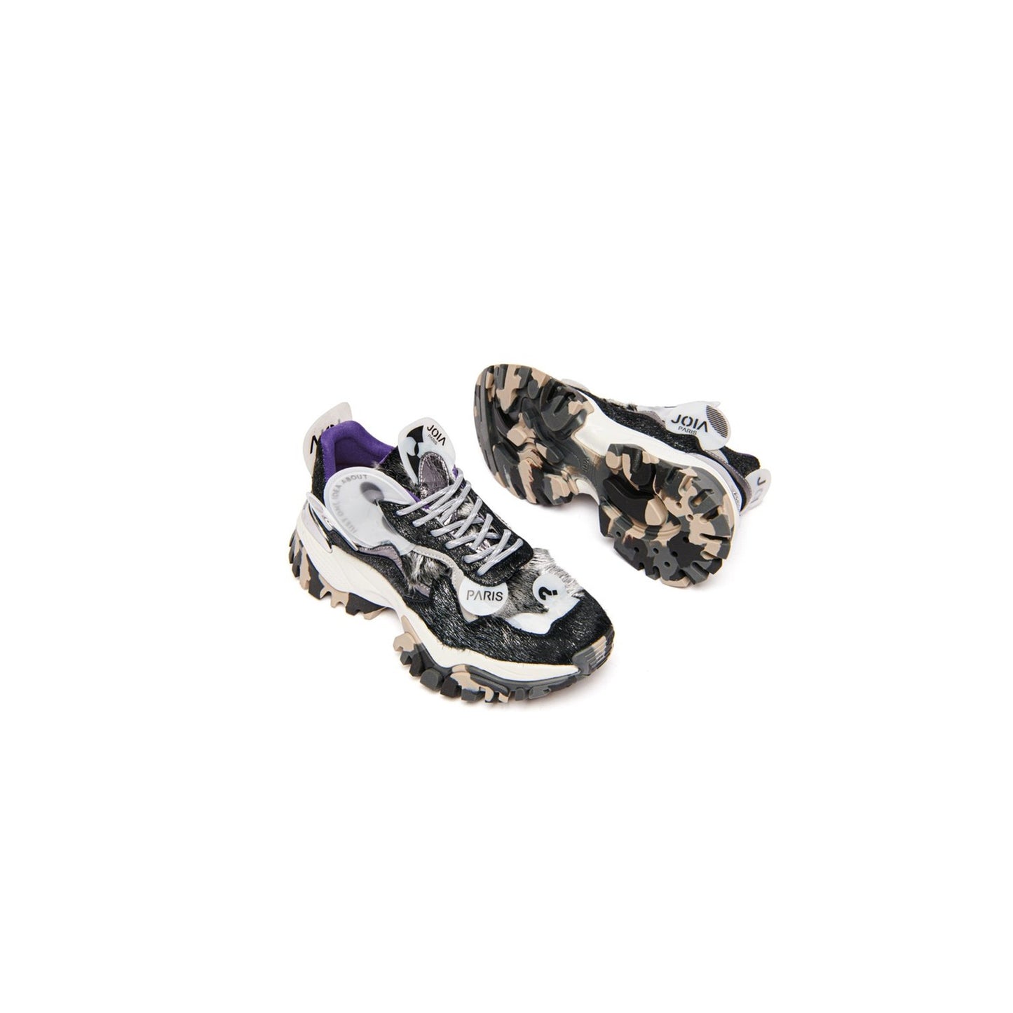 Joia Paris. Sneakers black grey