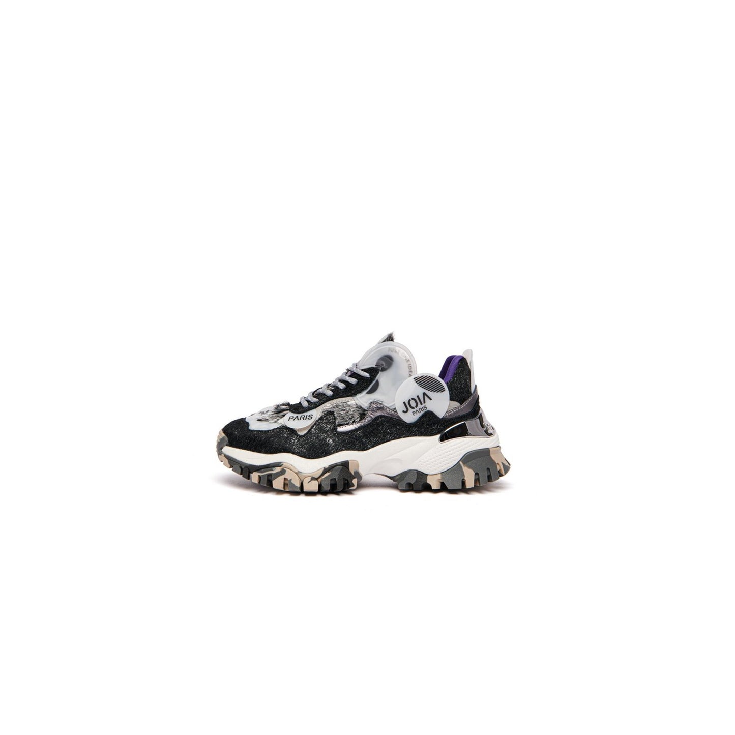 Joia Paris. Sneakers black grey