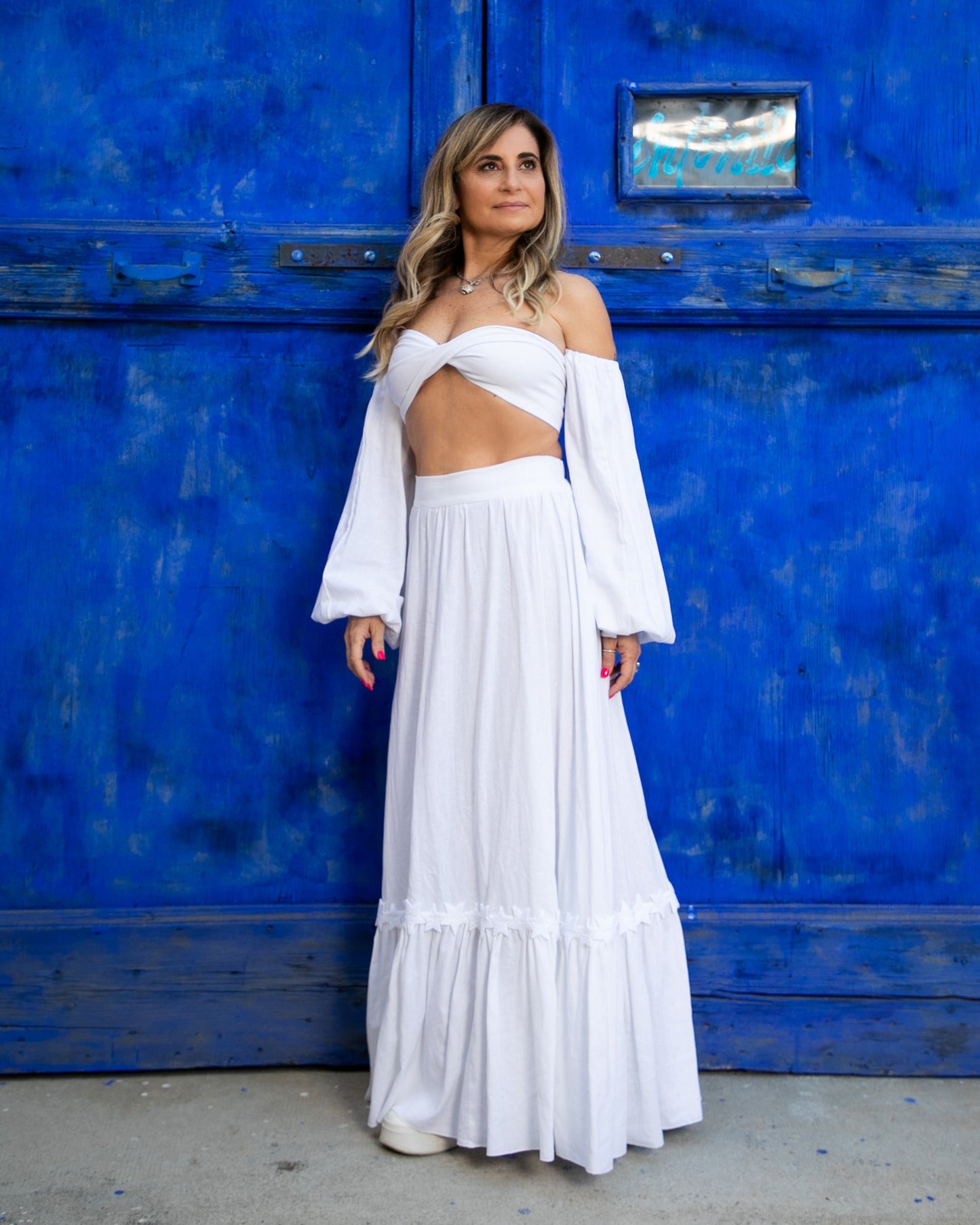 Mimietmama. Top bianco