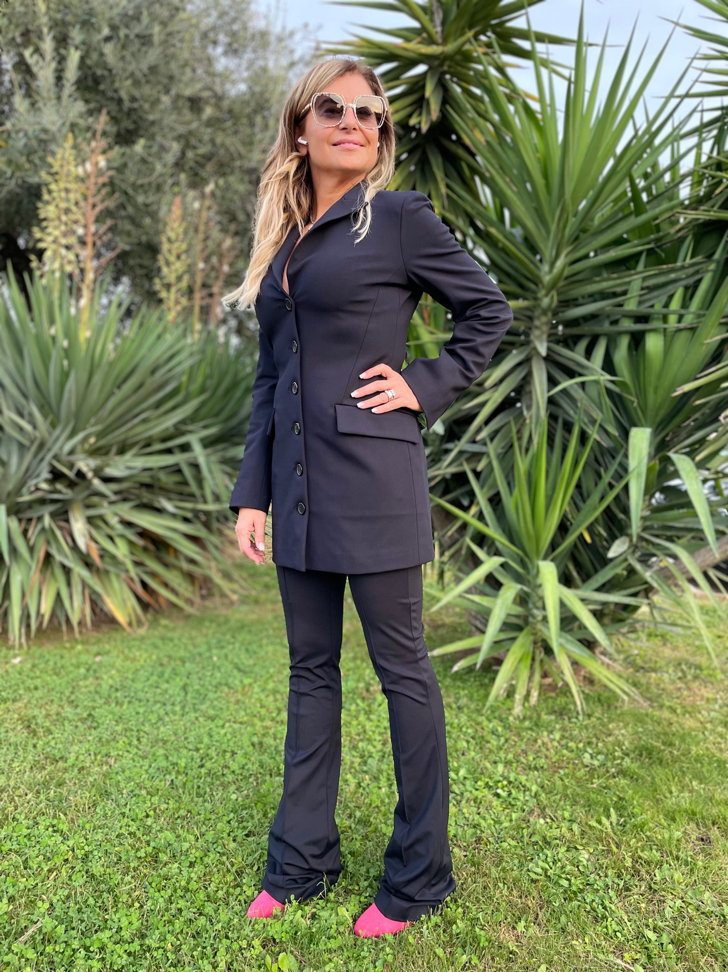 Circus hotel. Pantalone a zampa.-70%