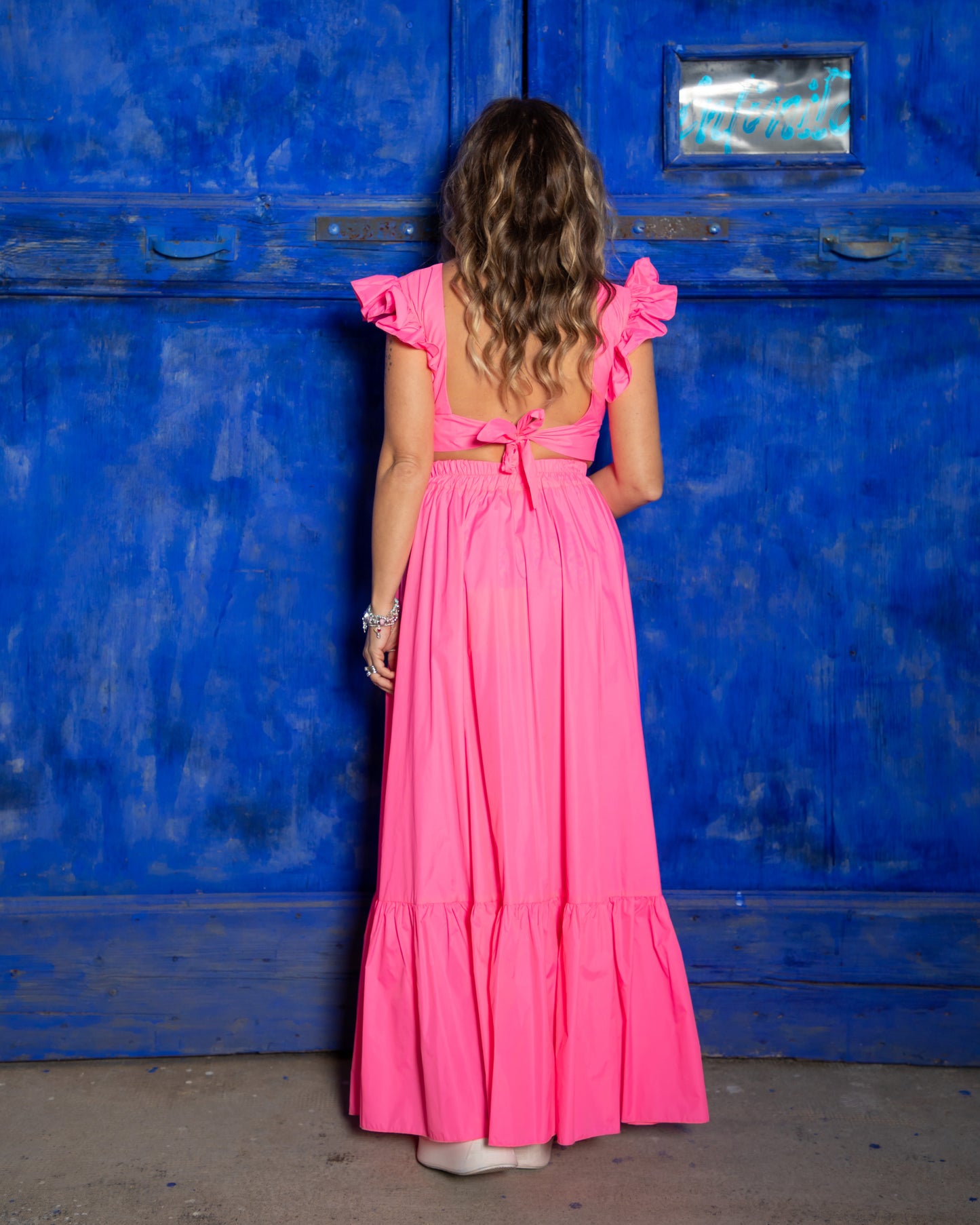 Mimietmama. Top rosa