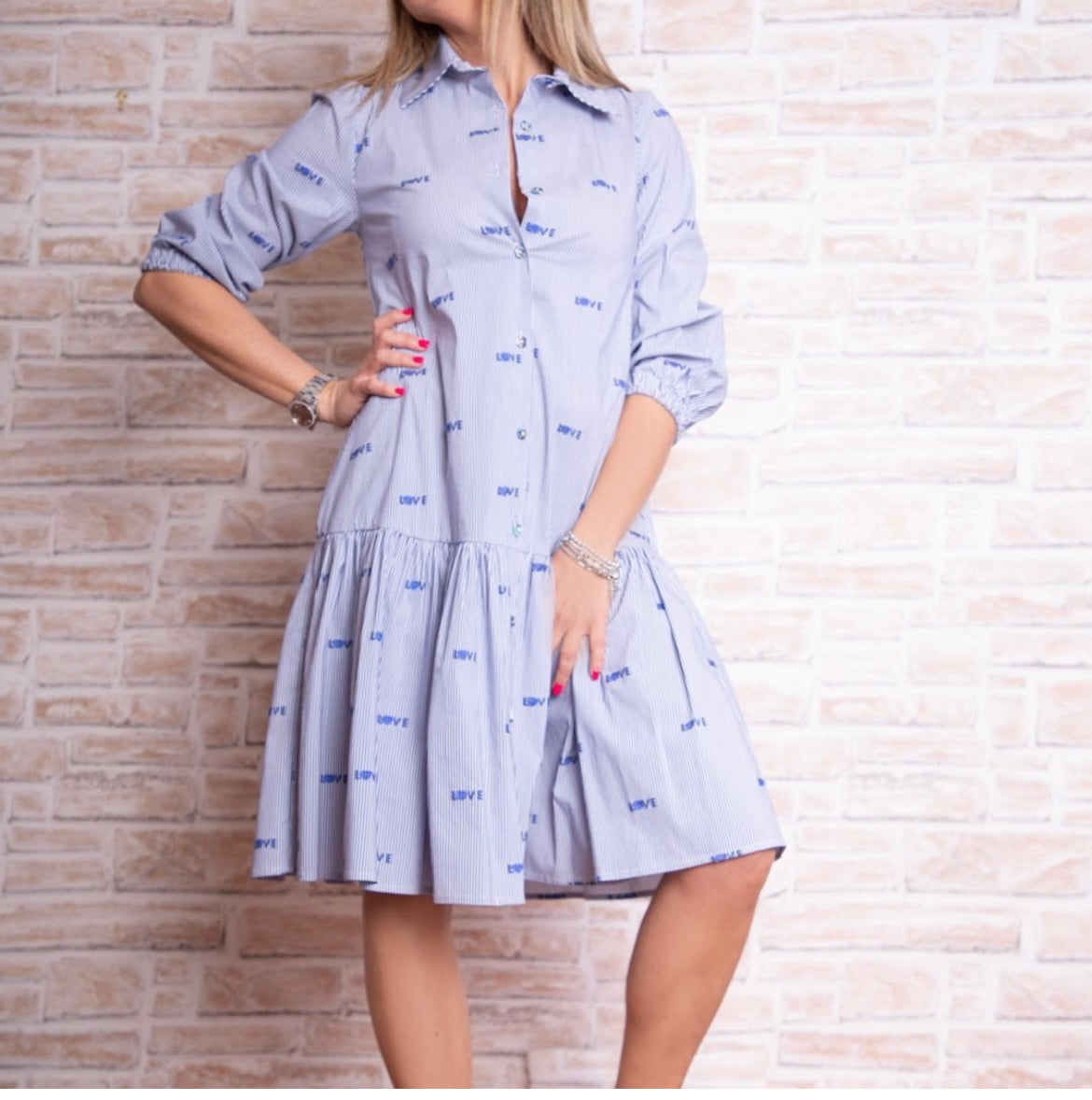 Shirtaporter. Abito in cotone.-80%