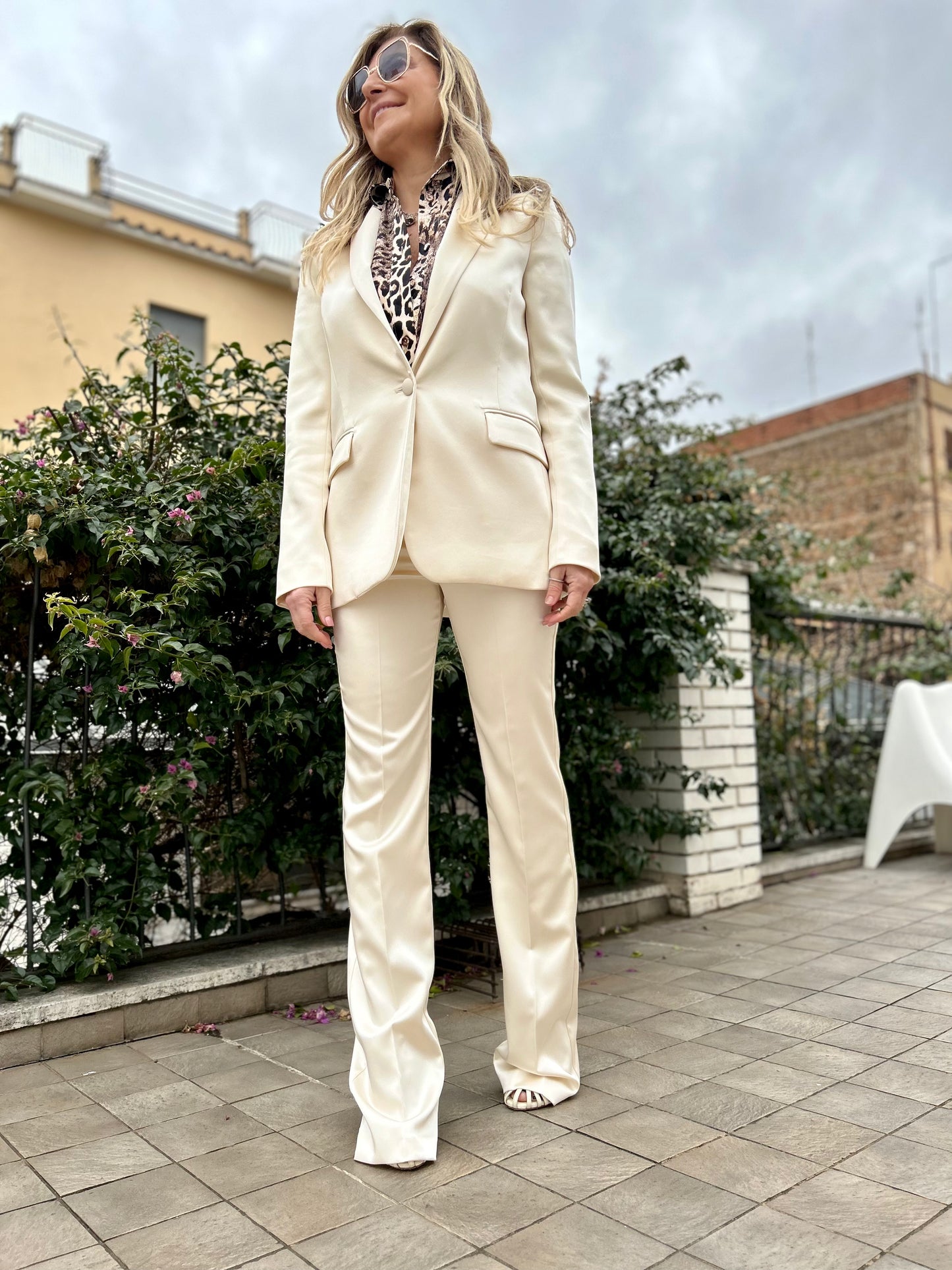 Dimora. Pantalone burro-70%