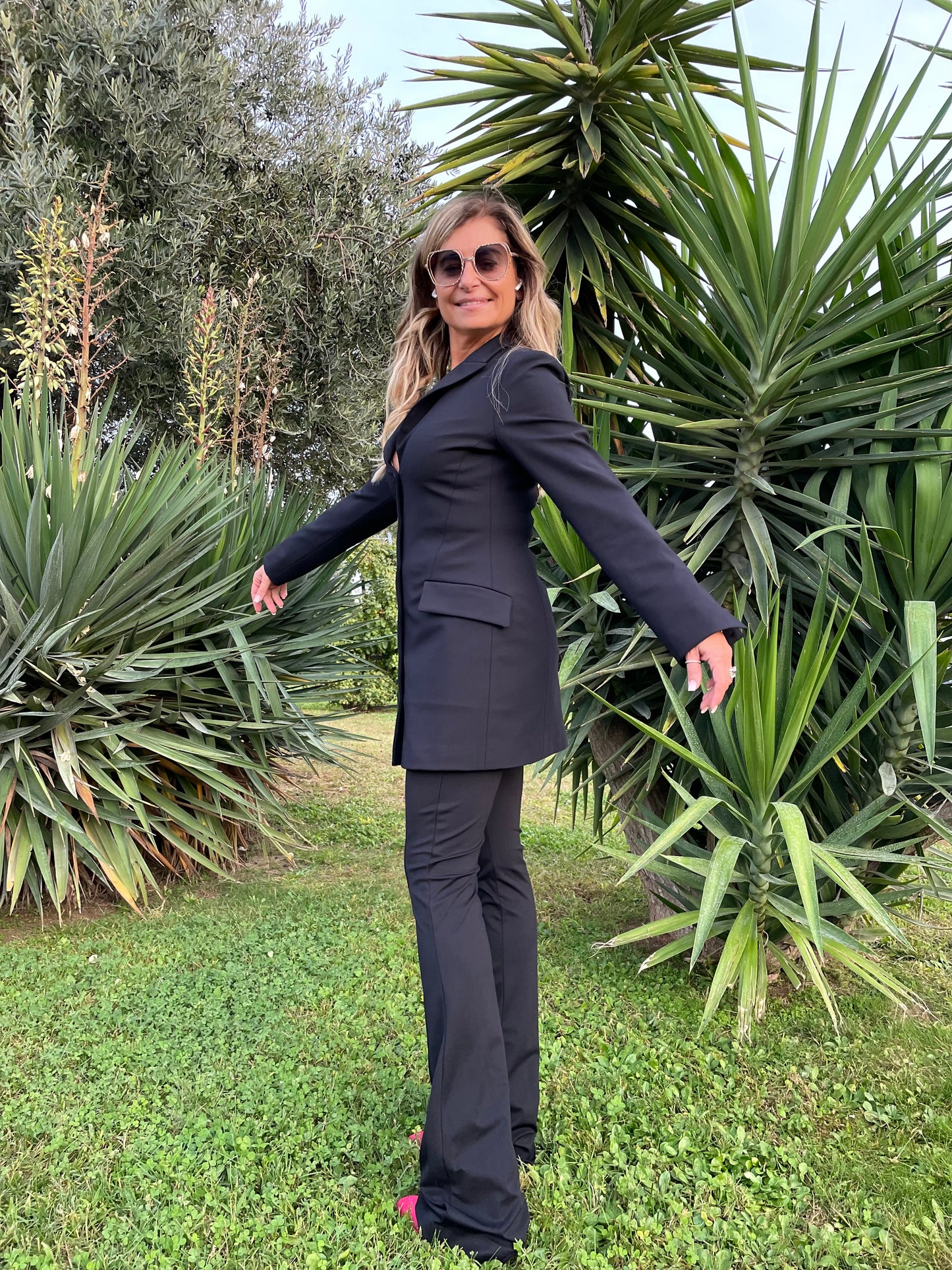 Circus hotel. Pantalone a zampa.-70%