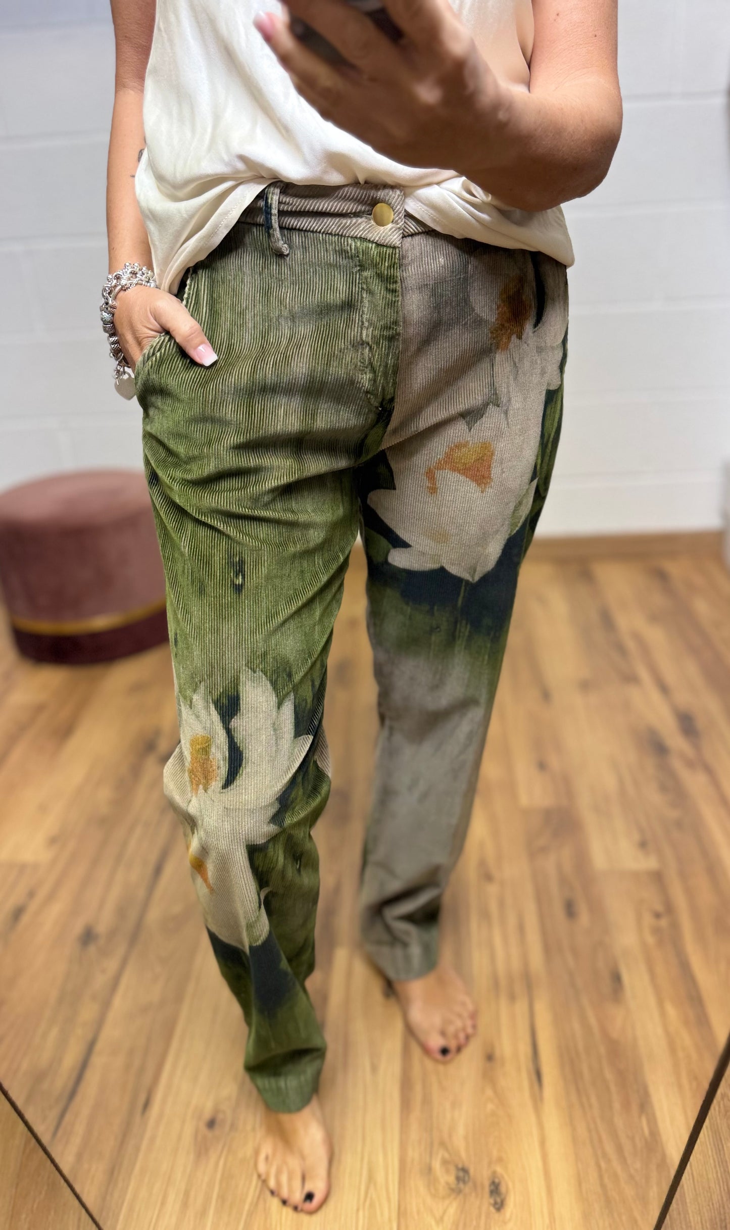 DB Soul. Pantalone in velluto