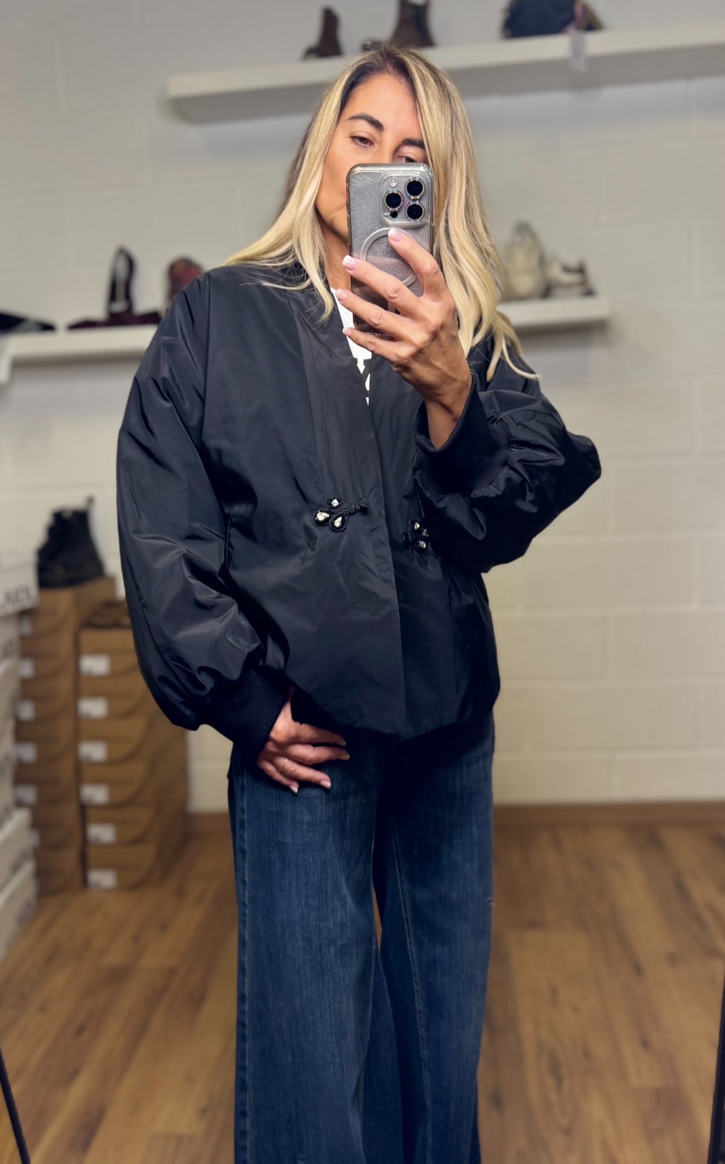 Le Streghe. Bomber nero