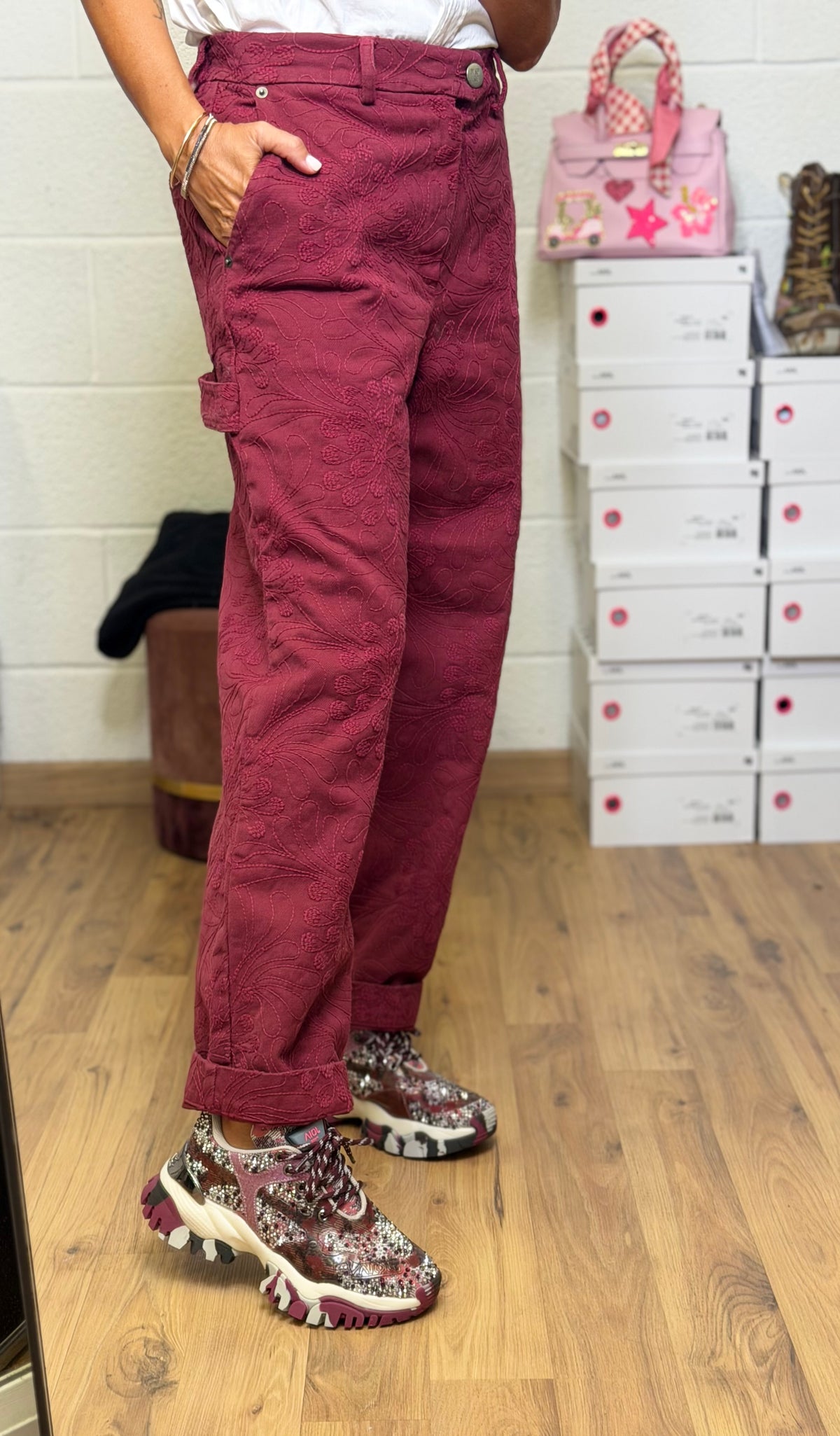 Maison crazy worker.Pantalone Worker