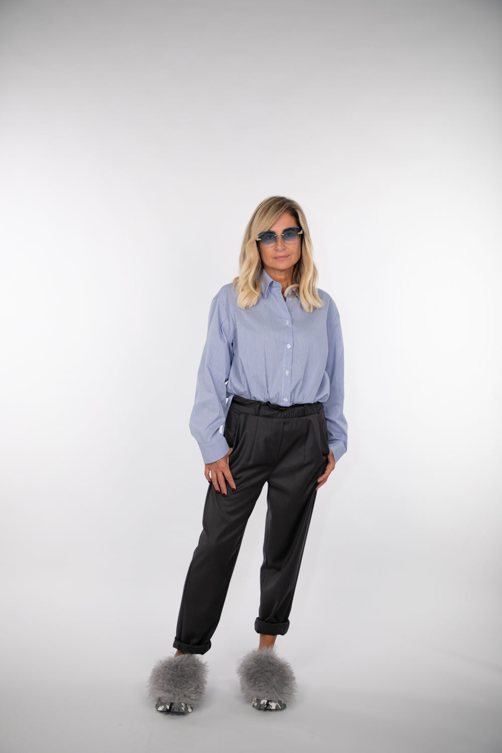 Le Streghe. Camicia in cotone-60%