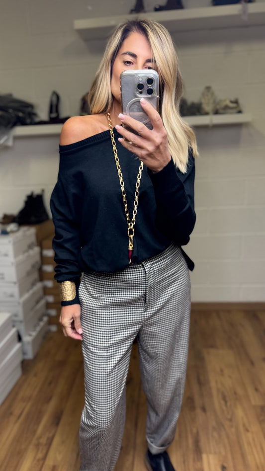 Le Streghe. Pull nero