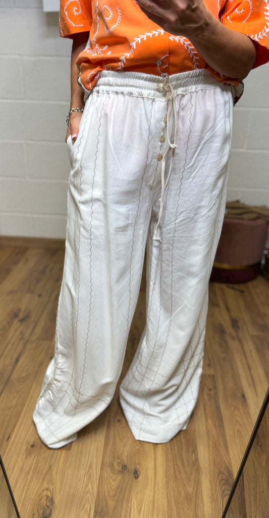 Front Street. Pantaloni palazzo-60%