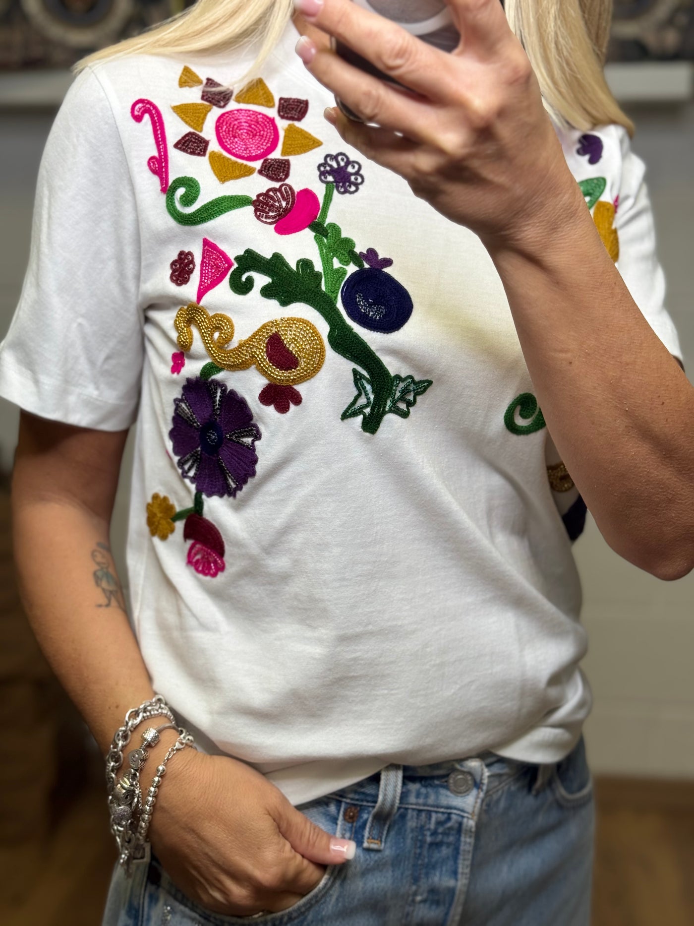 Front Street. T-shirt Bianca